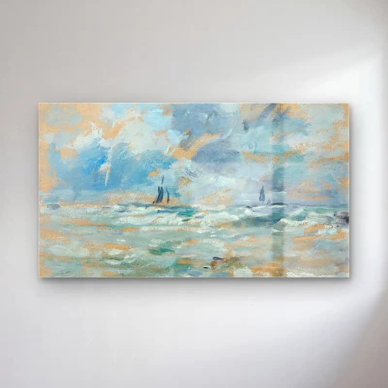 Empresyonist Yelkenliler No. 5 cam tablo — Empresyonist Yelkenliler No. 5 — empresyonist yelkenliler