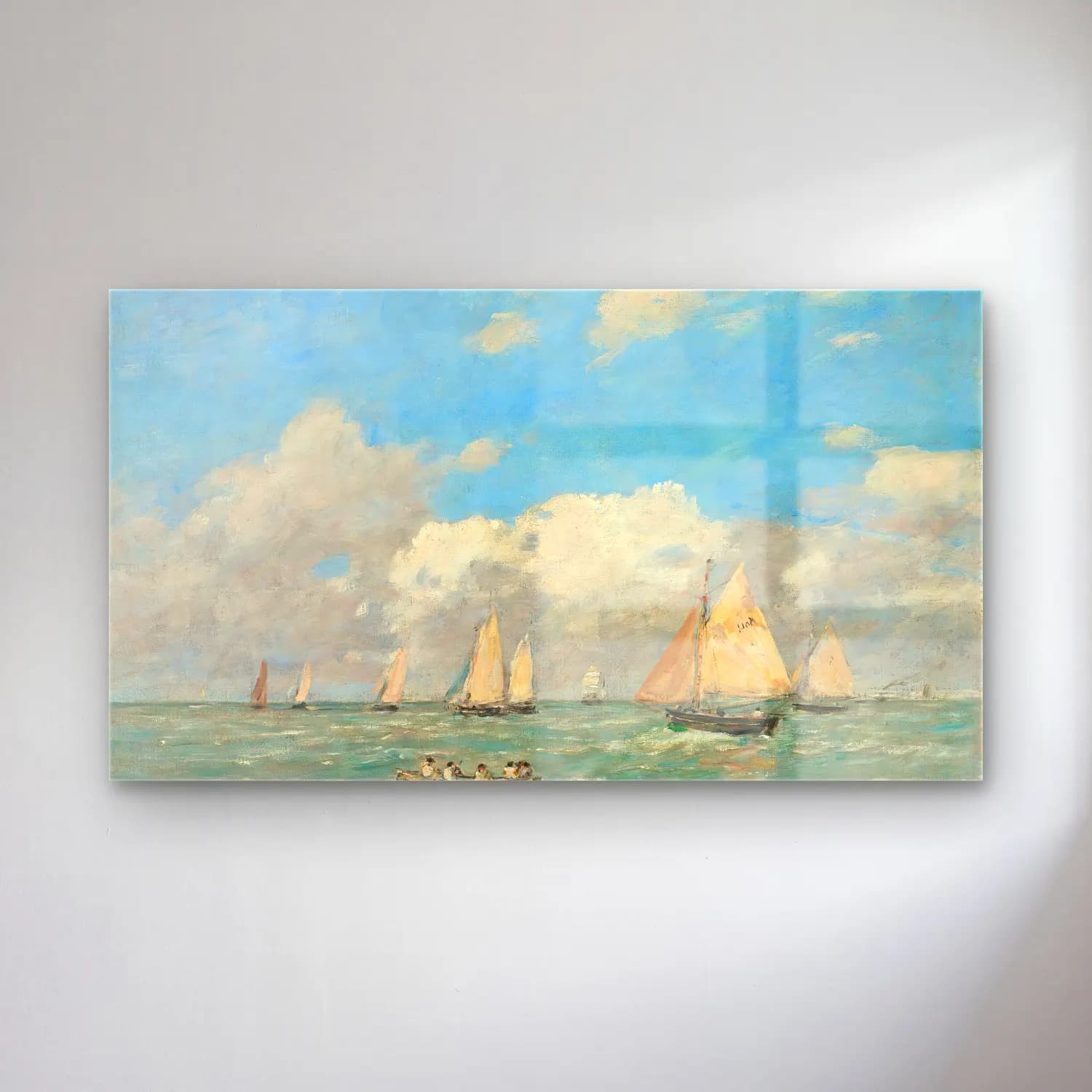 Empresyonist Yelkenliler No. 6 cam tablo — Empresyonist Yelkenliler No. 6 — empresyonist yelkenliler