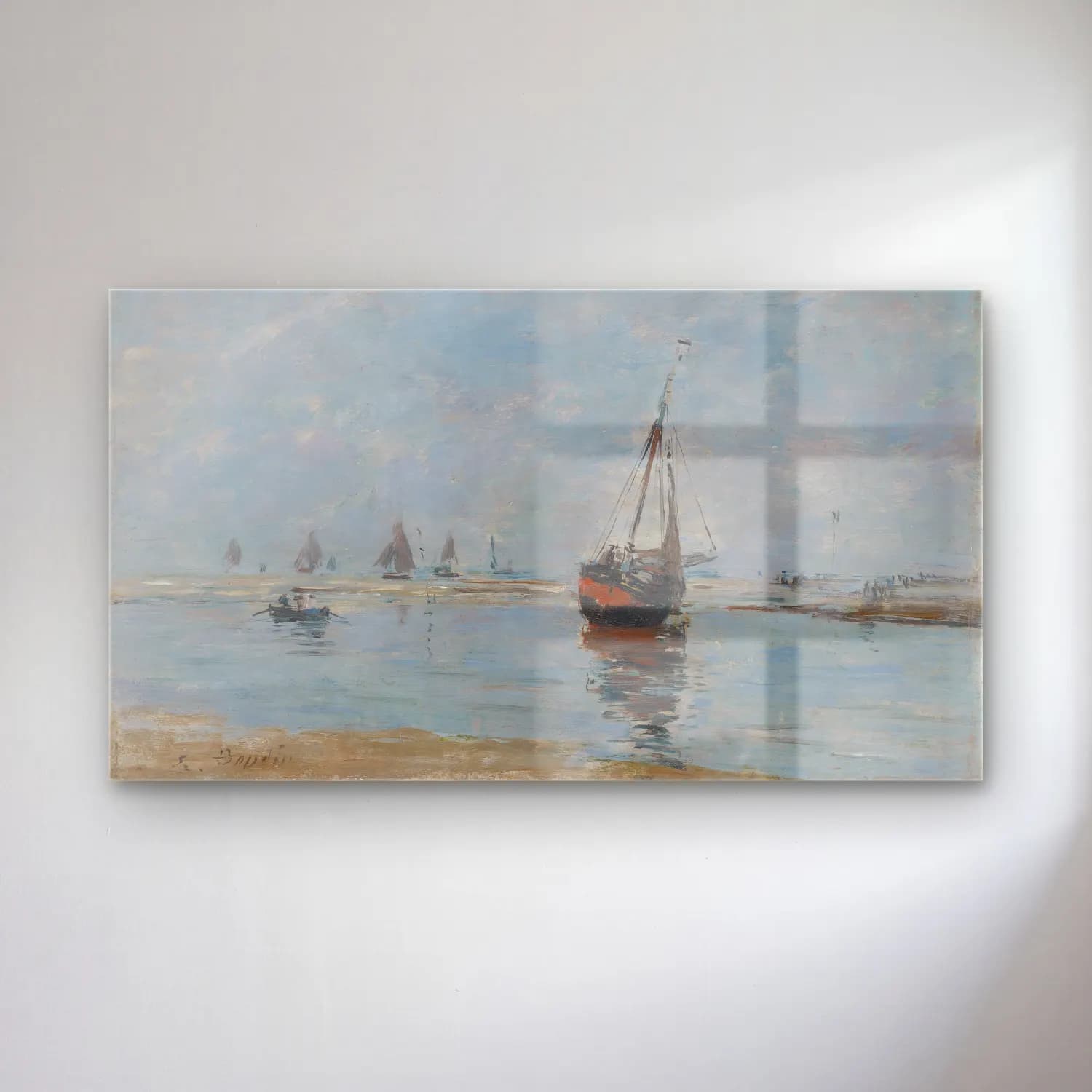 Empresyonist Yelkenliler No. 11 cam tablo — Empresyonist Yelkenliler No. 11 — empresyonist yelkenliler