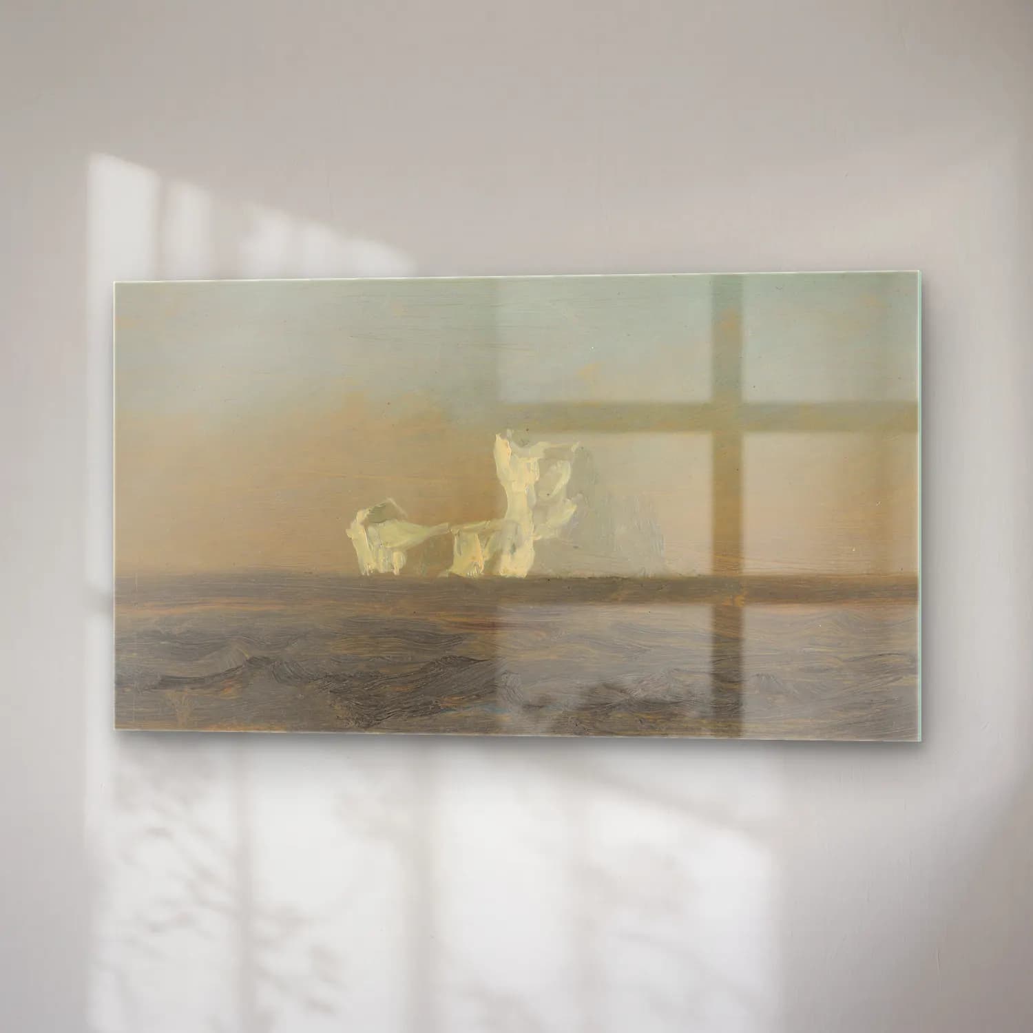 Frederic Edwin Church – Off Iceberg, Newfoundland cam tablo — sağ açıdan görünüm