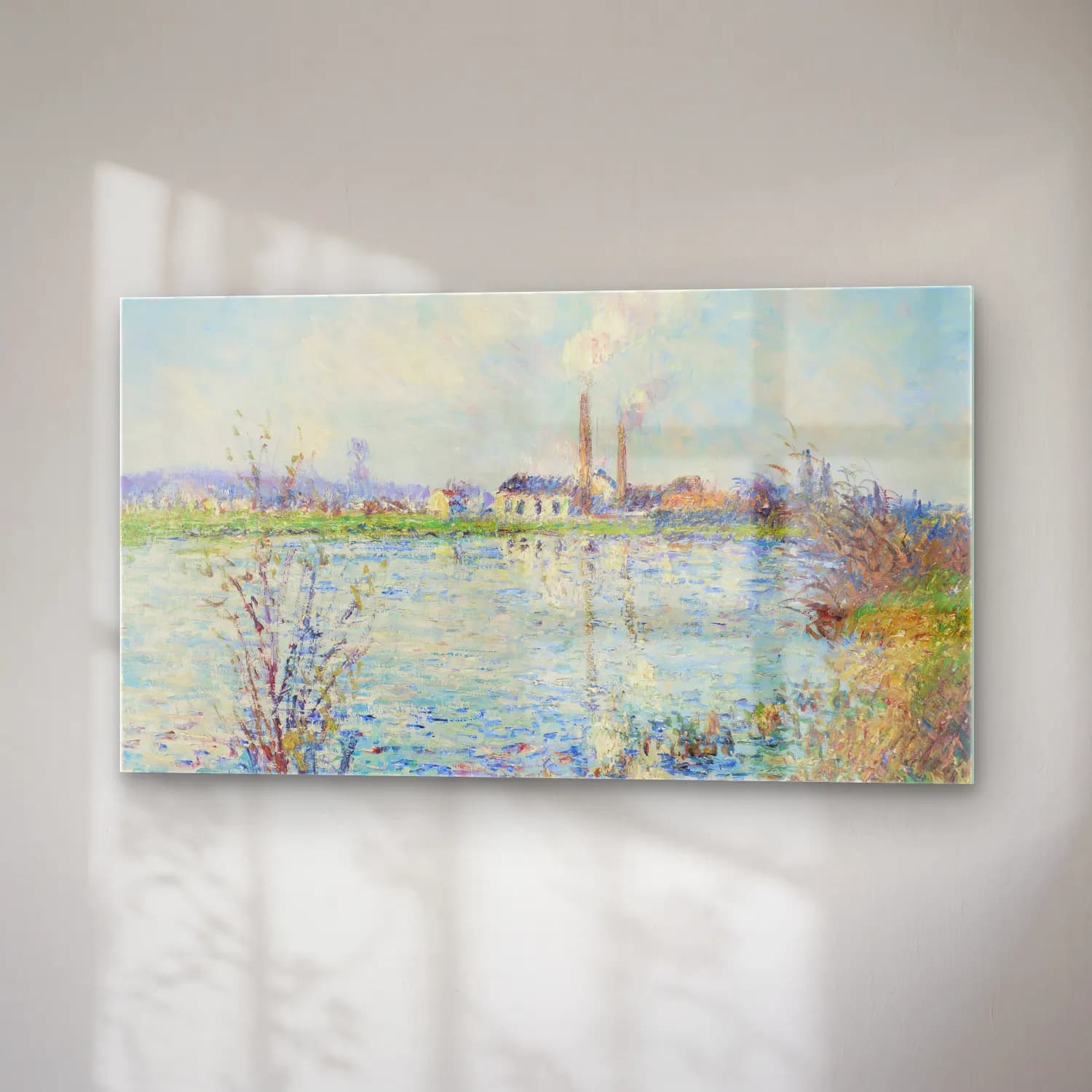 Gustave Loiseau – Fabrique bords L’oise cam tablo — sağ açıdan görünüm