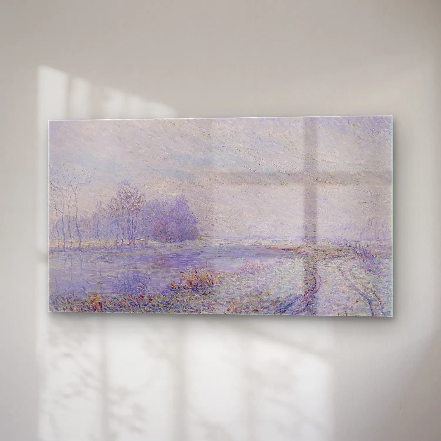 Gustave Loiseau – Gelée blanche cam tablo — sağ açıdan görünüm