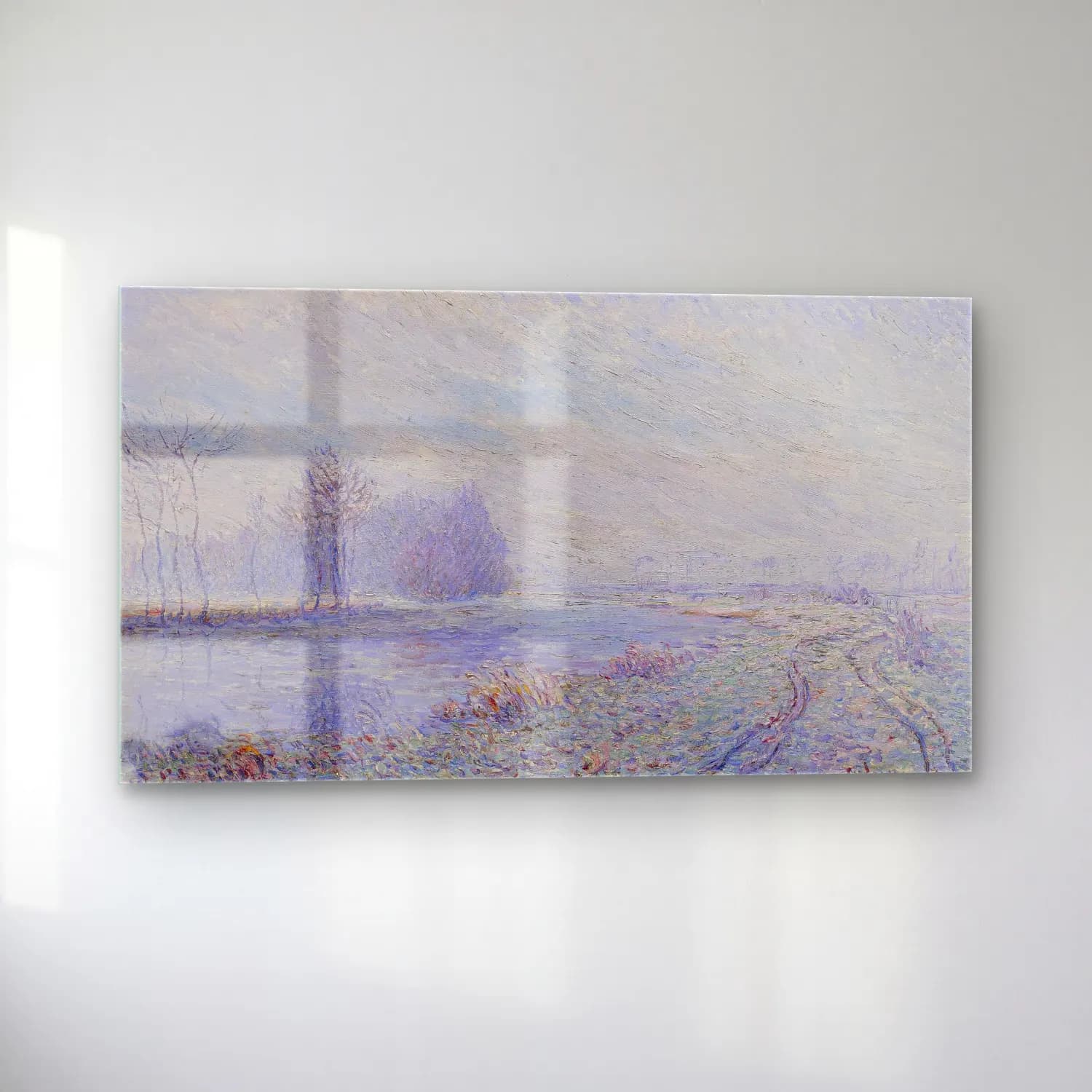 Gustave Loiseau – Gelée blanche cam tablo — sol açıdan görünüm
