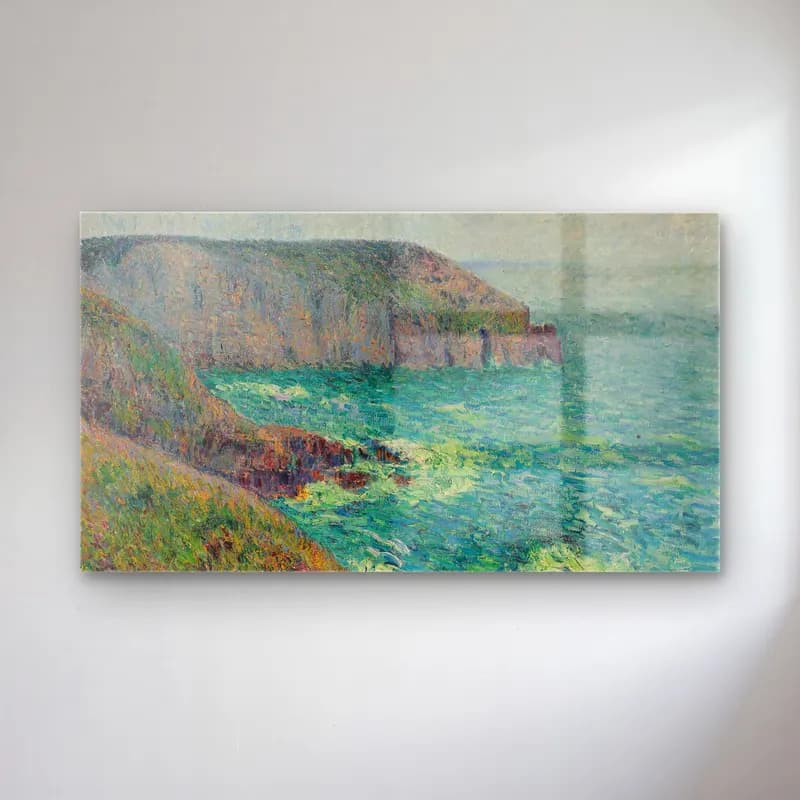 Gustave Loiseau – La Pointe Du Jars, Cap Frehel cam tablo — Gustave Loiseau – La Pointe Du Jars, Cap Frehel — empresyonist i̇talyan sahili