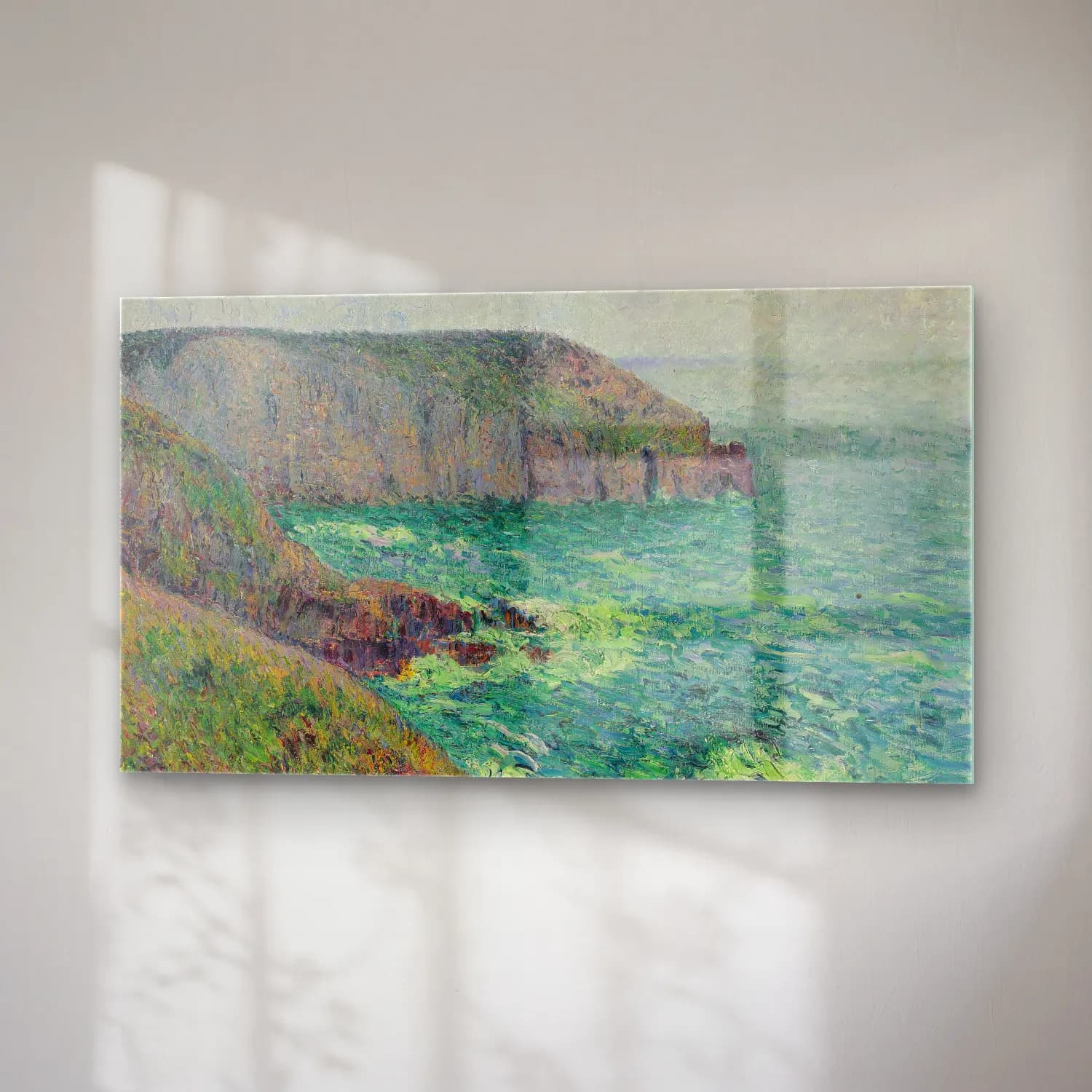 Gustave Loiseau – La Pointe Du Jars, Cap Frehel cam tablo — sağ açıdan görünüm