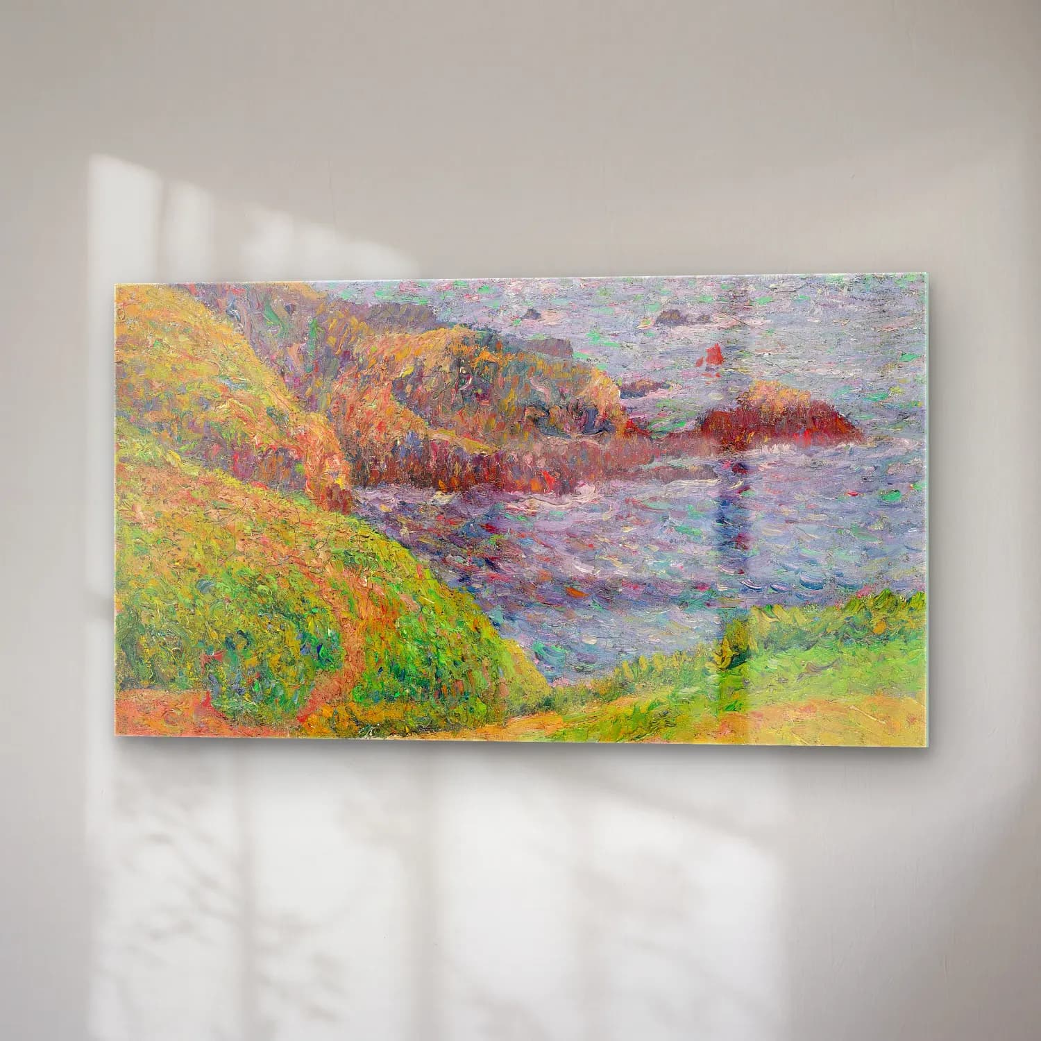 Gustave Loiseau – Le Bras De Mer cam tablo — sağ açıdan görünüm