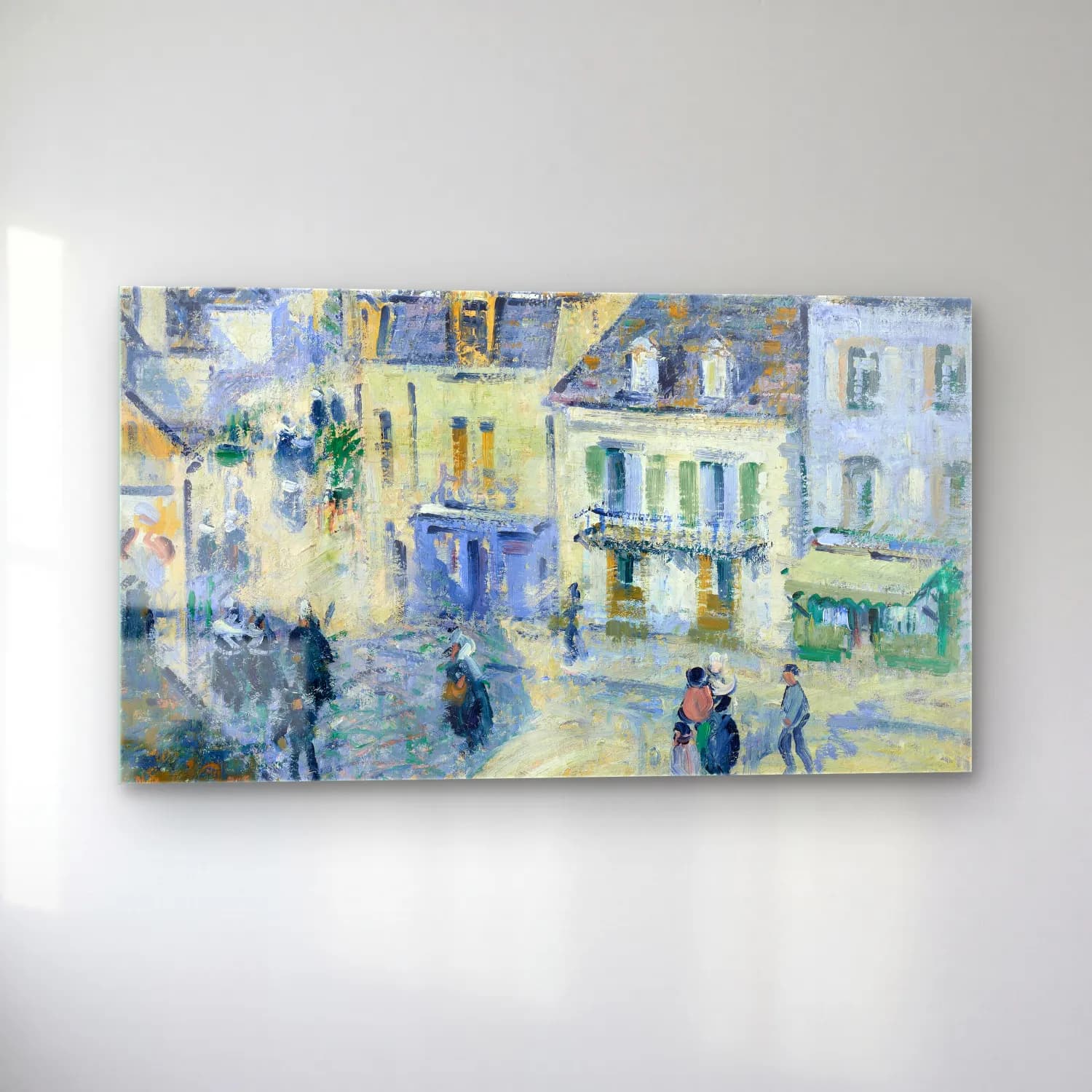 Gustave Loiseau – Pont-Aven cam tablo — sol açıdan görünüm