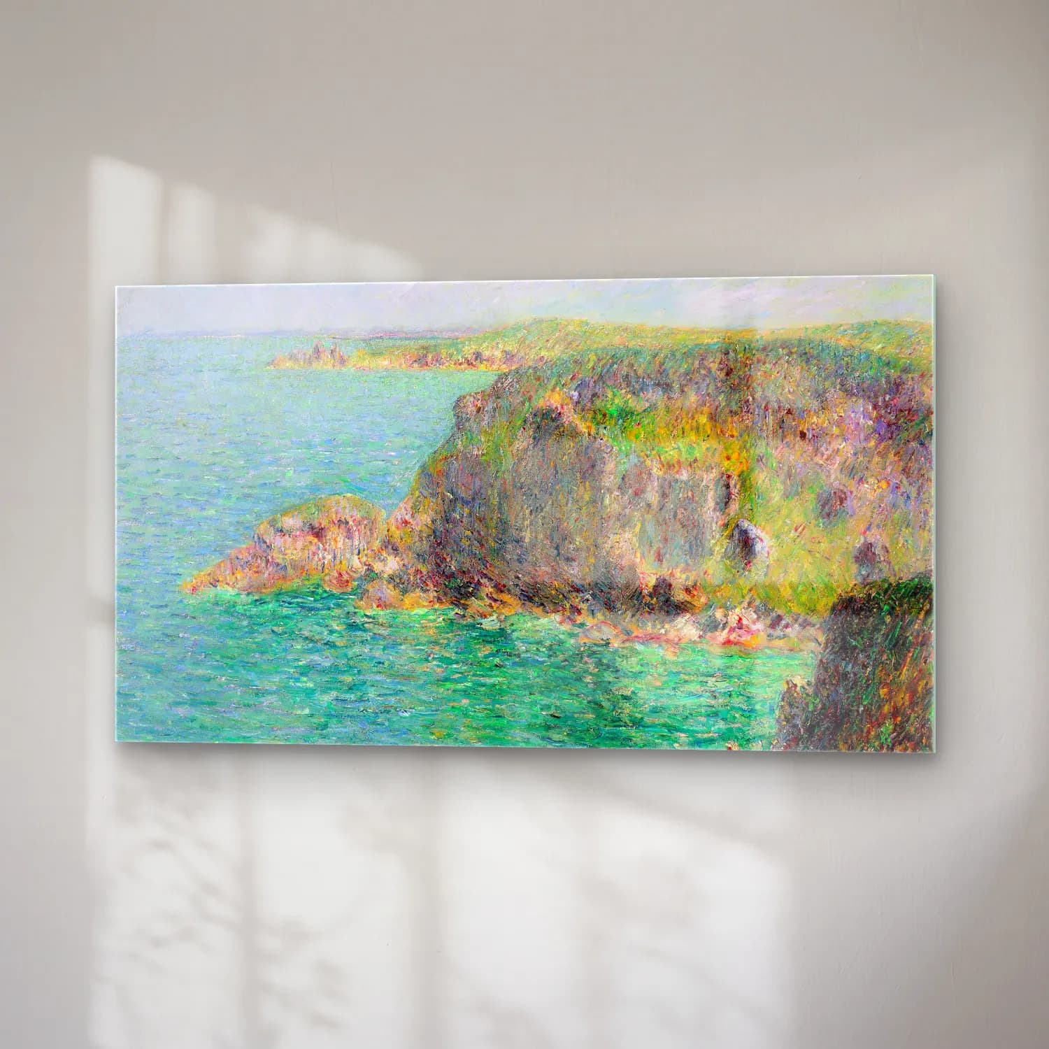 Gustave Loiseau – Rocher la Teignouse, Cap Fréhel cam tablo — sağ açıdan görünüm
