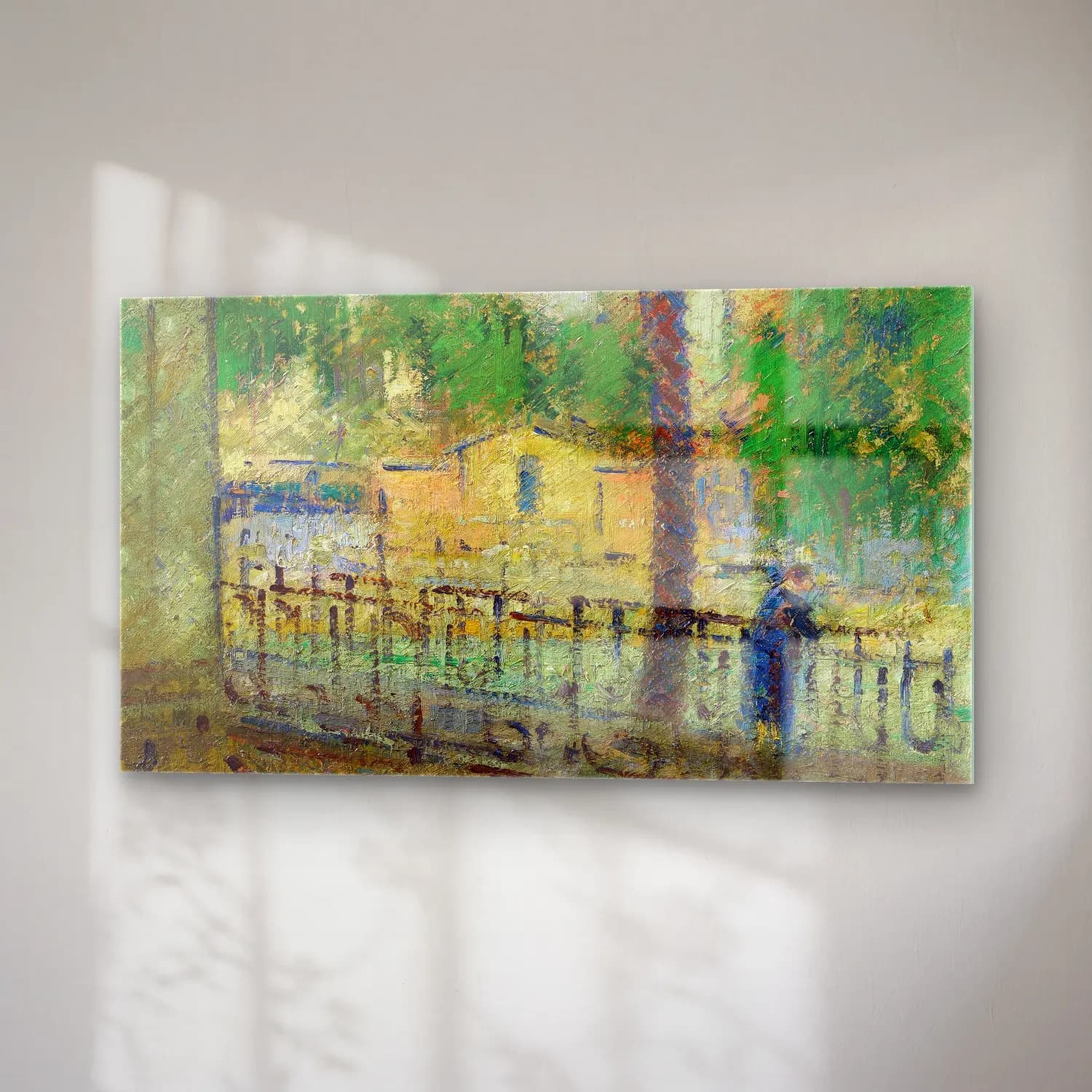 Gustave Loiseau – Vue prise de ma fenêtre, quai d’Anjou cam tablo — sağ açıdan görünüm