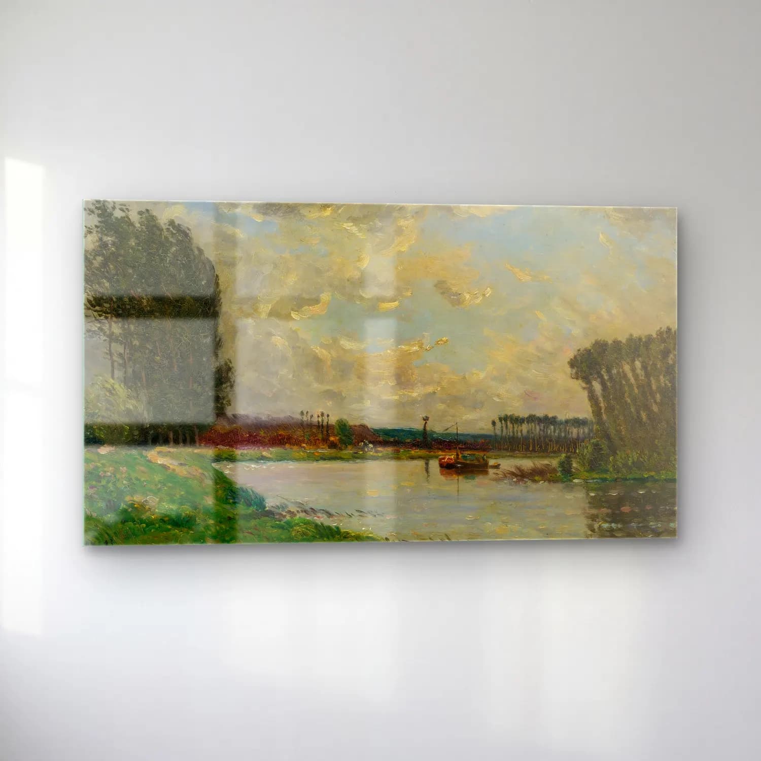 Hippolyte Camille Delpy – Bateau Sur L’oise cam tablo — sol açıdan görünüm