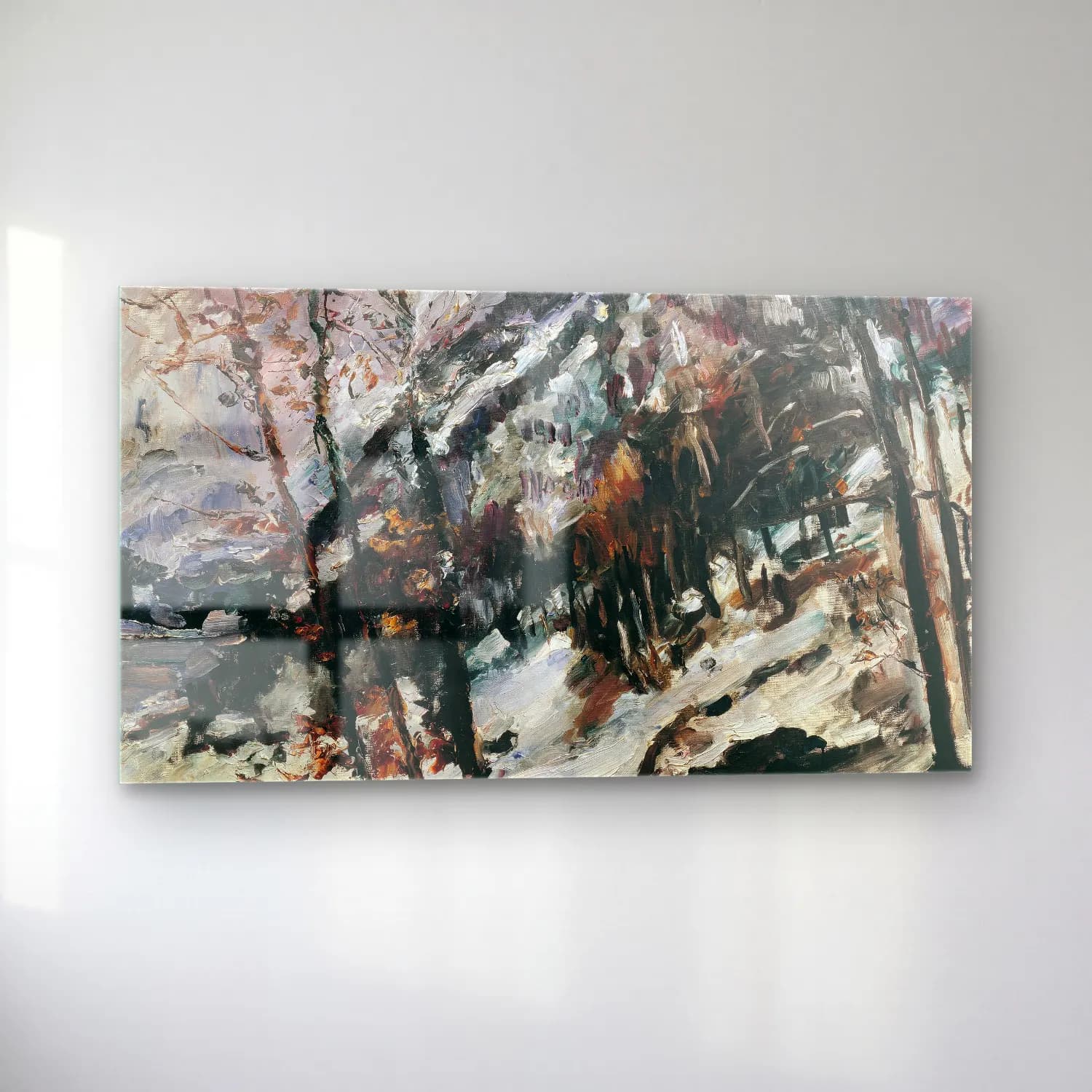 Lovis Corinth – Der Herzogstand Am Walchensee Im Schnee cam tablo — sol açıdan görünüm