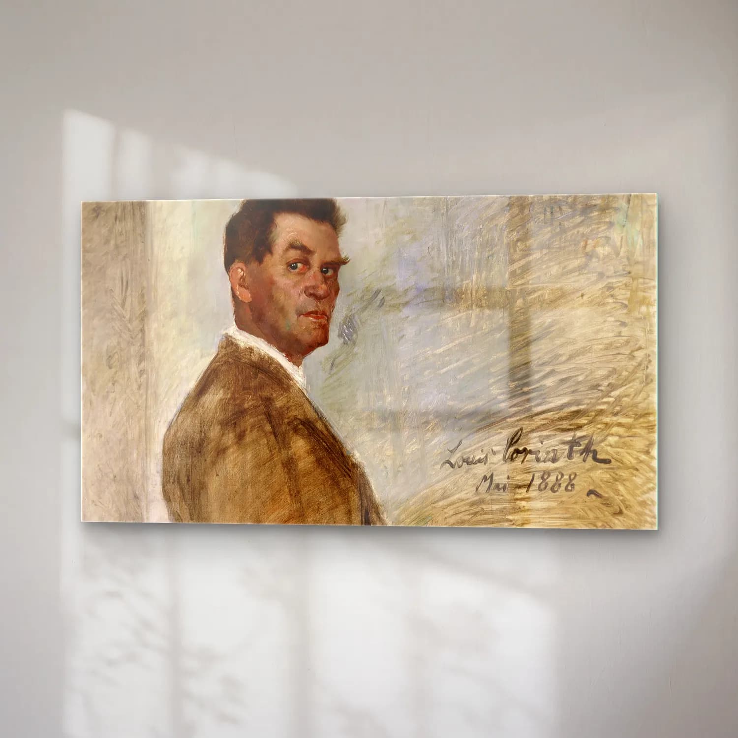 Lovis Corinth – Franz Heinrich Corinth, the Artist’s Father cam tablo — sağ açıdan görünüm