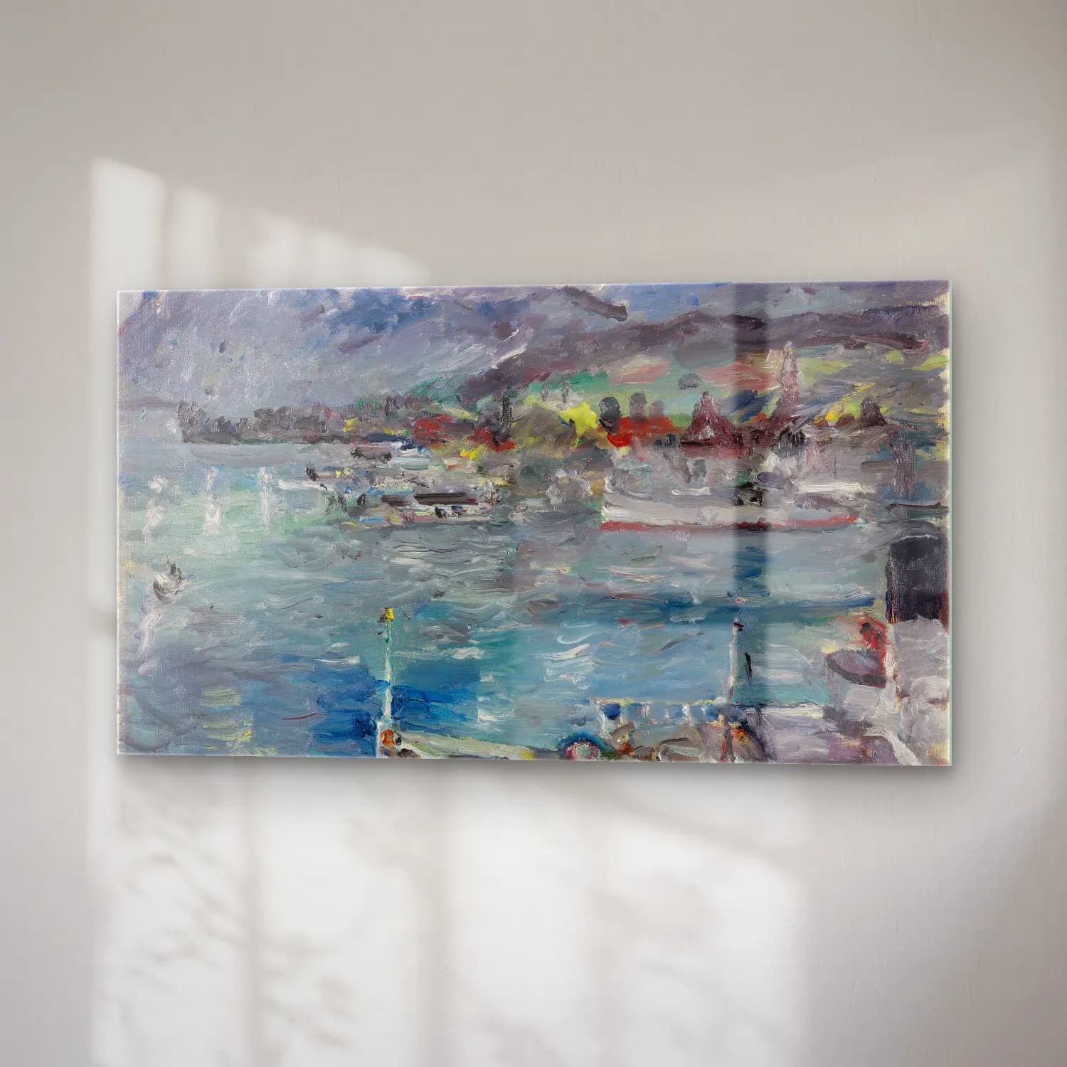Lovis Corinth – Luzerner See am Vormittag cam tablo — sağ açıdan görünüm