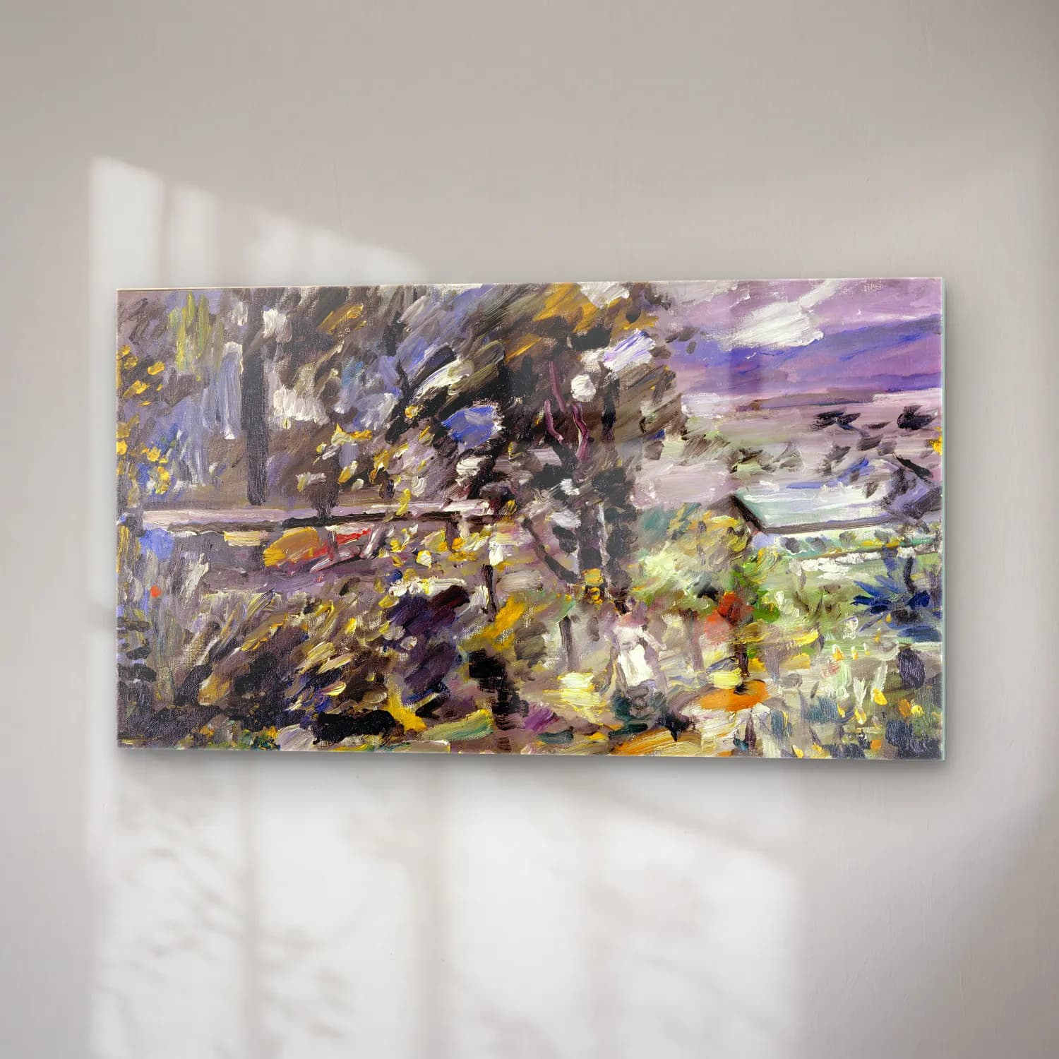 Lovis Corinth – Walchensee, Silverway cam tablo — sağ açıdan görünüm
