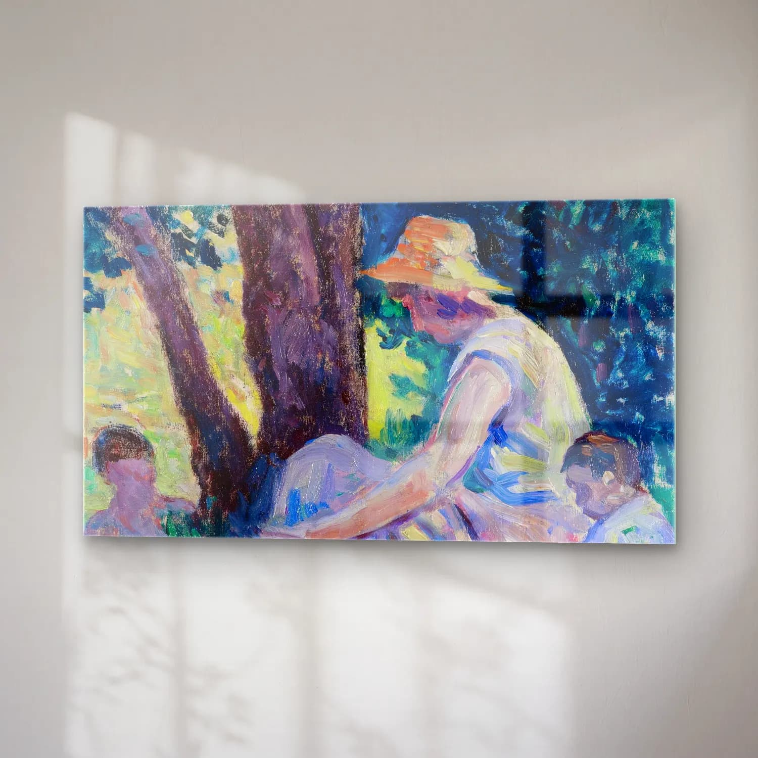 Maximilien Luce – Bessy, un après-midi à la campagne cam tablo — sağ açıdan görünüm