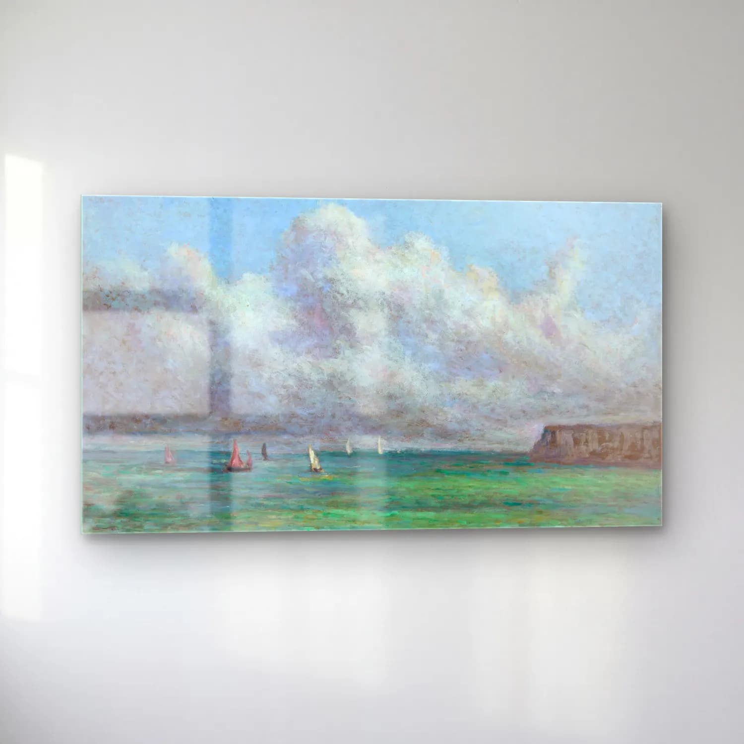 Maximilien Luce – Mer, Somme cam tablo — sol açıdan görünüm