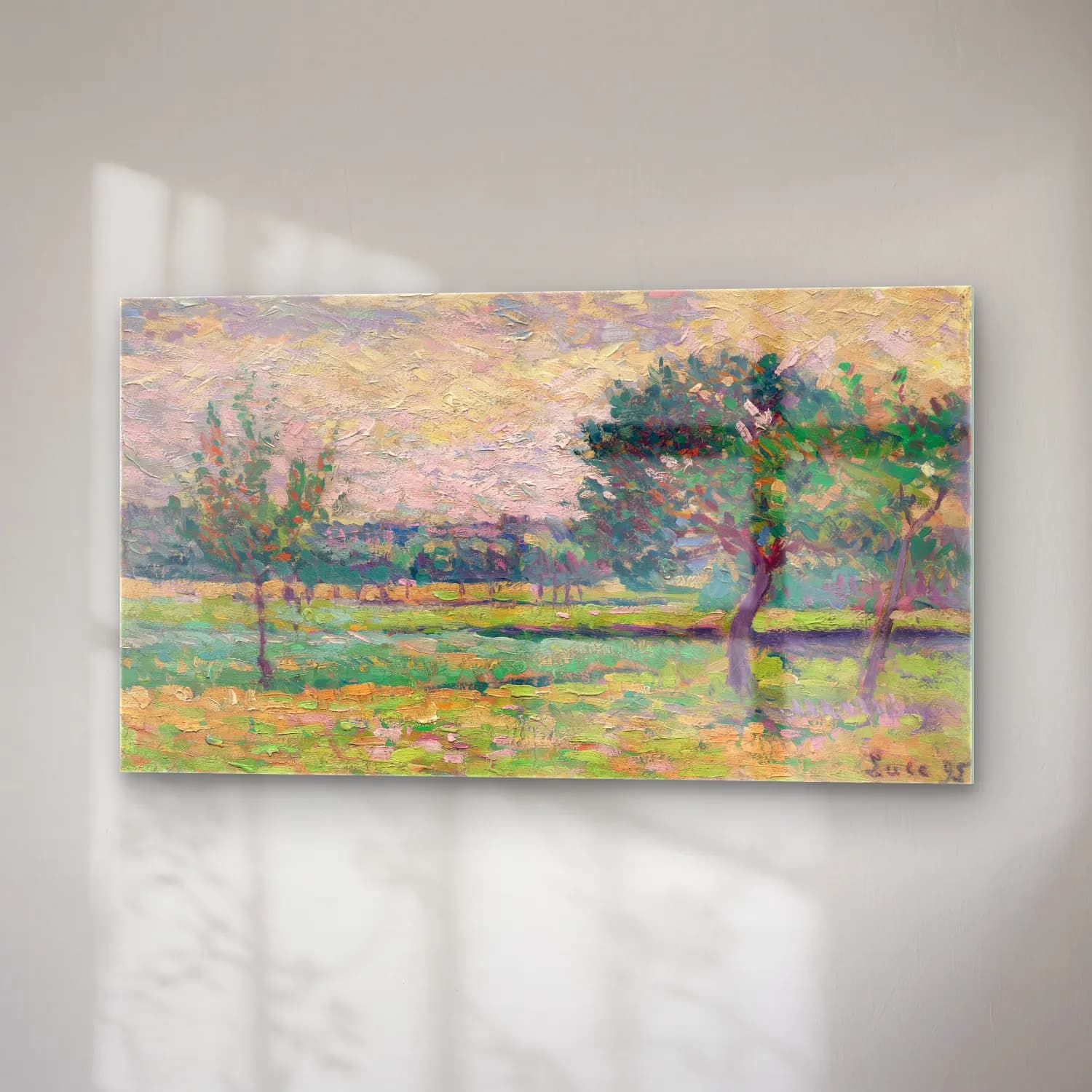Maximilien Luce – Paris, le Pont de l’Archevêché cam tablo — sağ açıdan görünüm