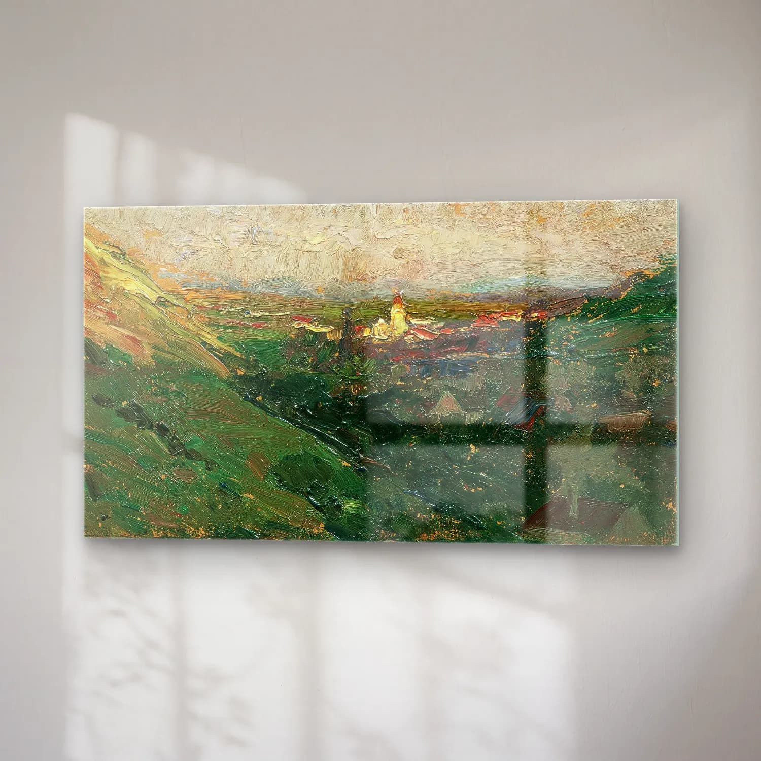 Olga Wisinger-Florian – Olga Wisinger-Florian - Blick auf das Kahlenberger Dorf cam tablo — sağ açıdan görünüm