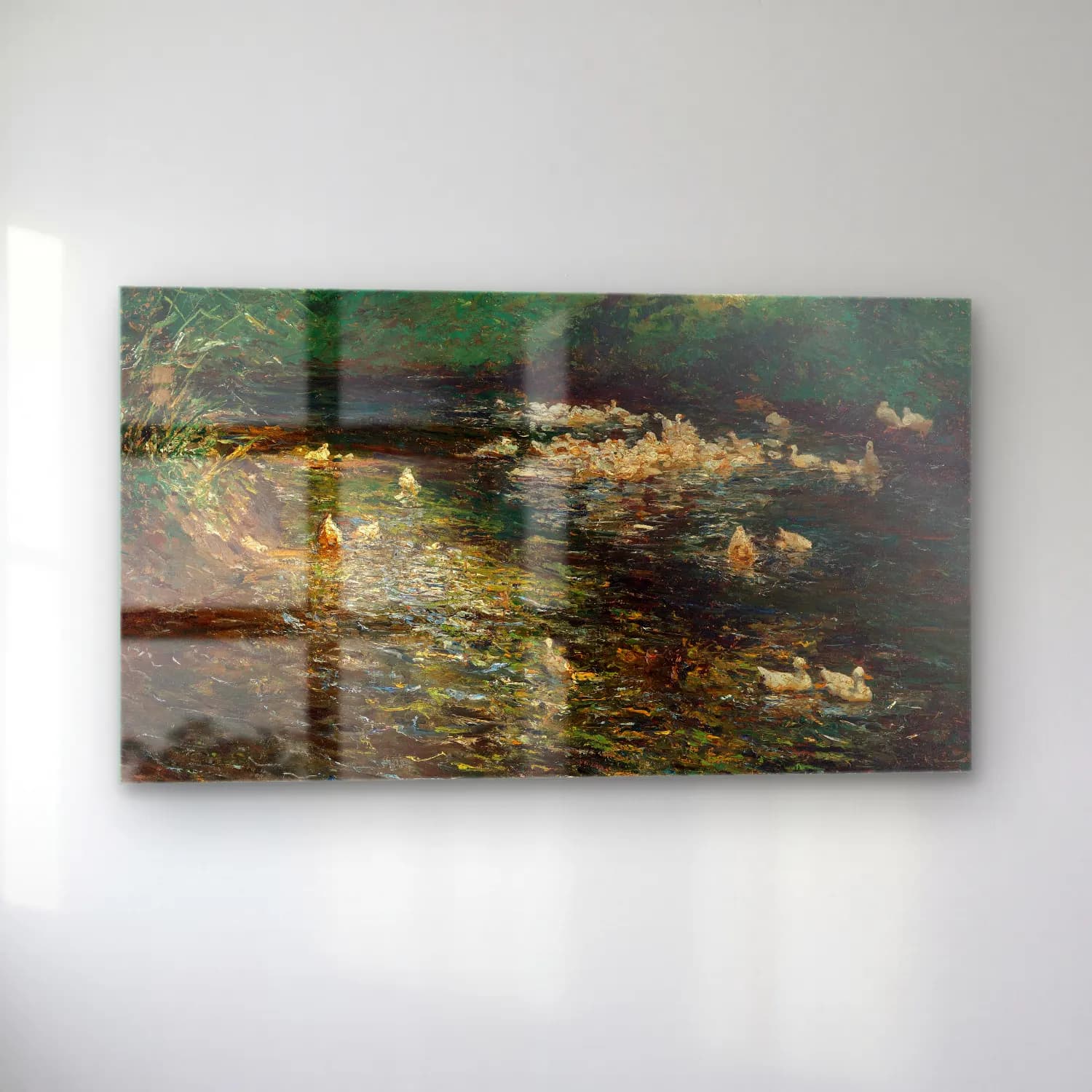 Olga Wisinger-Florian – Olga Wisinger-Florian - Ententeich cam tablo — sol açıdan görünüm