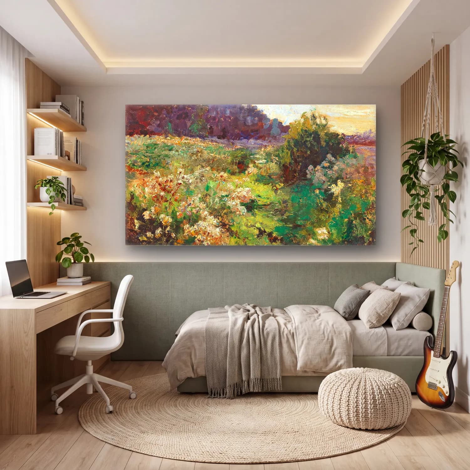 Olga Wisinger-Florian – Olga Wisinger-Florian - Meadow cam tablo — genç odasında