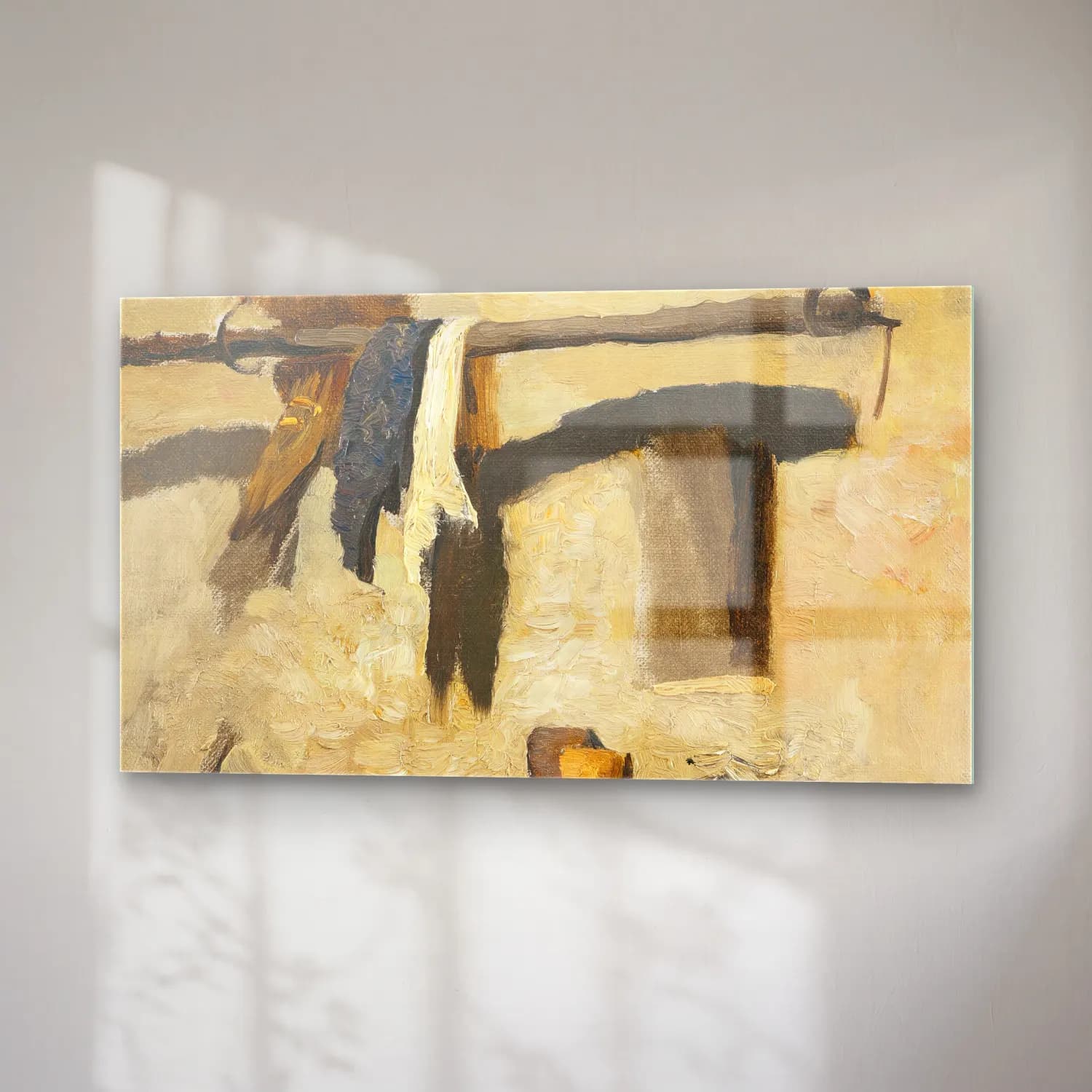 Olga Wisinger-Florian – Olga Wisinger-Florian - Wall of a house cam tablo — sağ açıdan görünüm