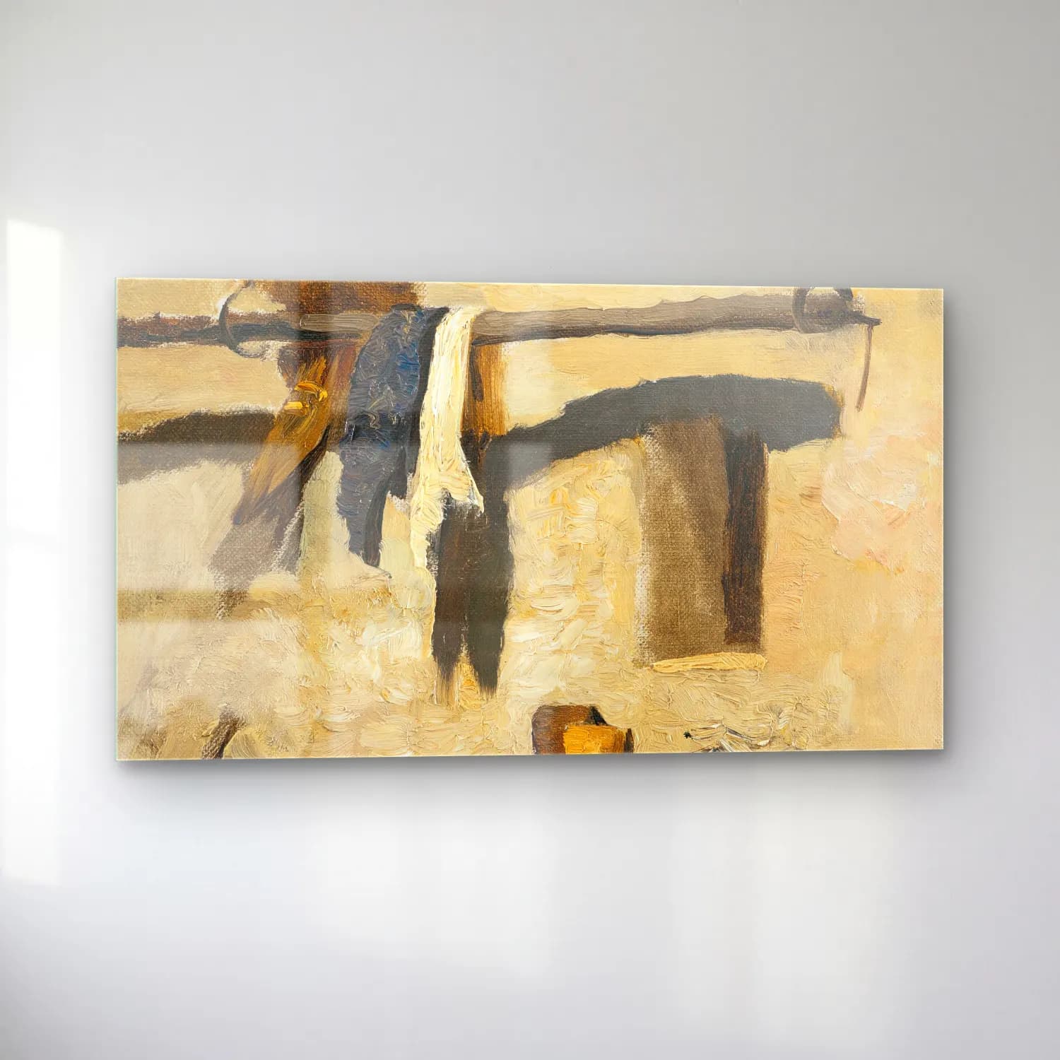 Olga Wisinger-Florian – Olga Wisinger-Florian - Wall of a house cam tablo — sol açıdan görünüm