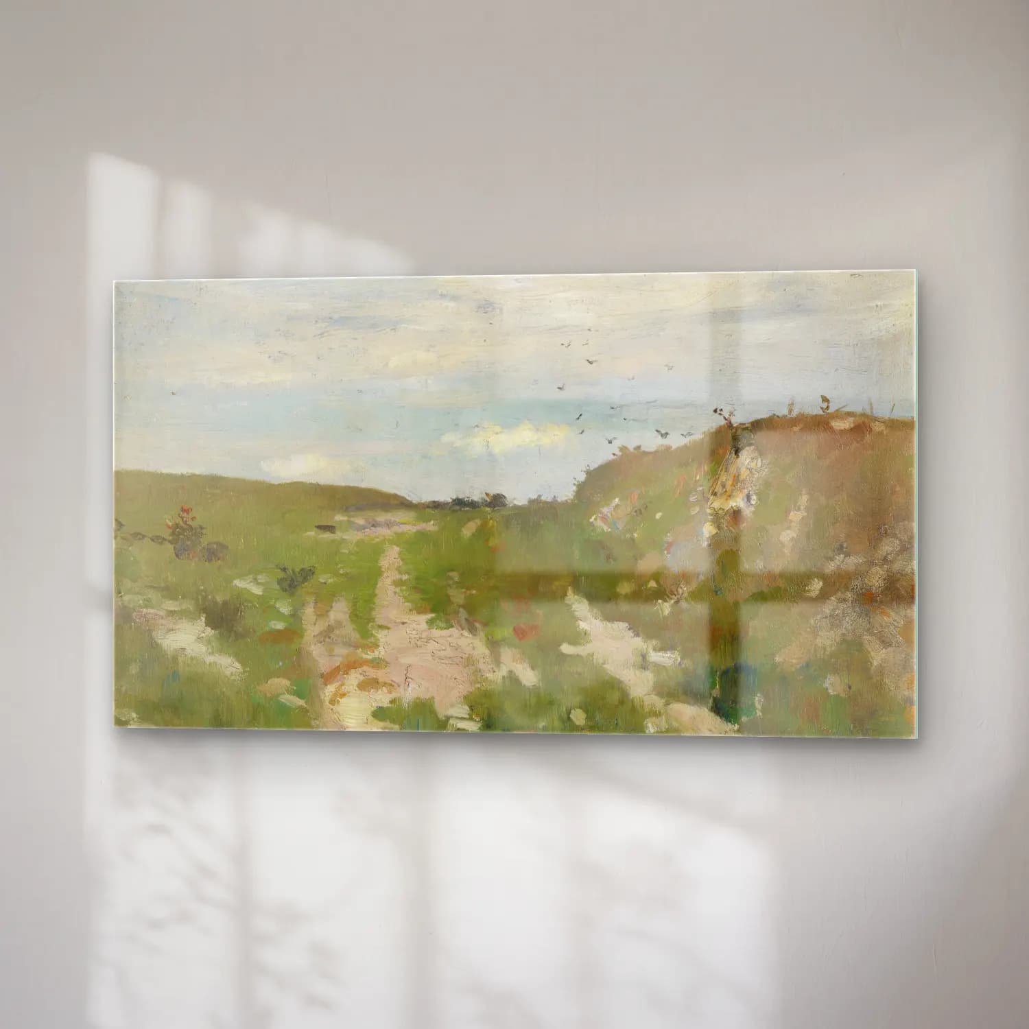 Richard Bergh – Concarneau Bretagne cam tablo — sağ açıdan görünüm