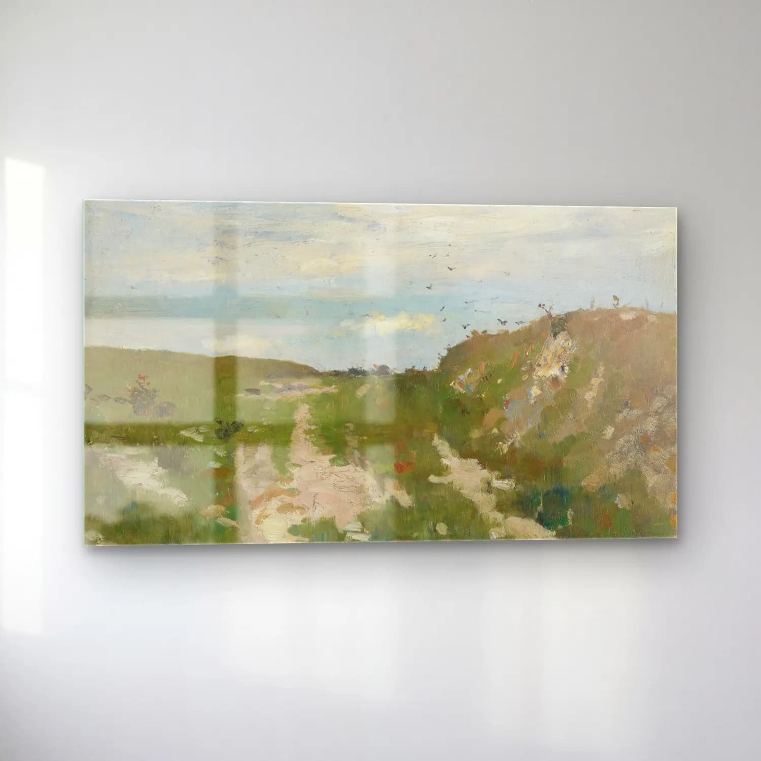 Richard Bergh – Concarneau Bretagne cam tablo — sol açıdan görünüm