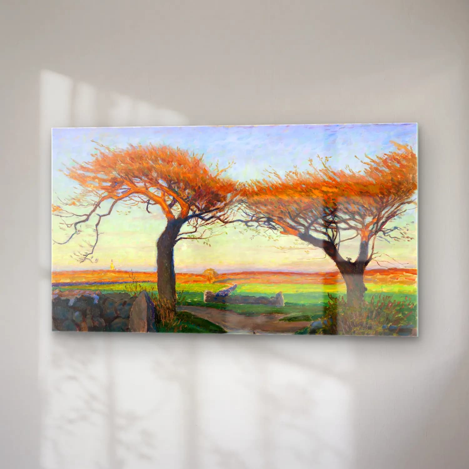 Richard Bergh – Landscape from Halland cam tablo — sağ açıdan görünüm