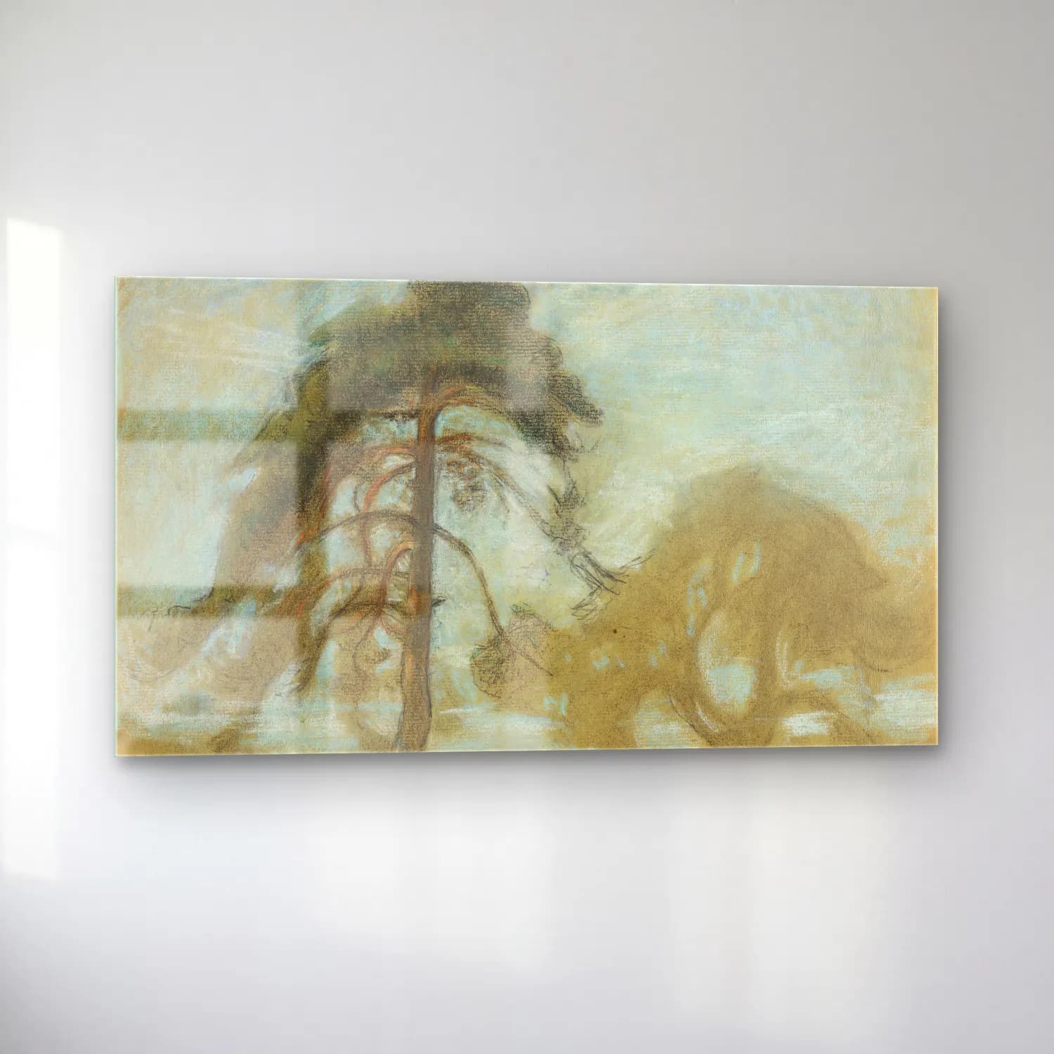 Richard Bergh – Pine Trees Tyresö cam tablo — sol açıdan görünüm