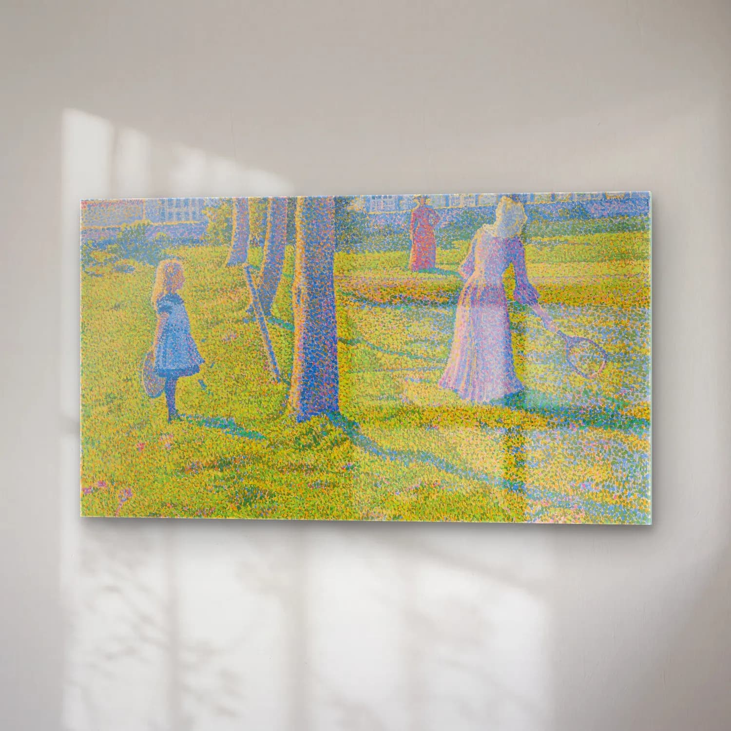Theo van Rysselberghe – Theo van Rysselberghe - À Thuin ou La Partie de tennis cam tablo — sağ açıdan görünüm
