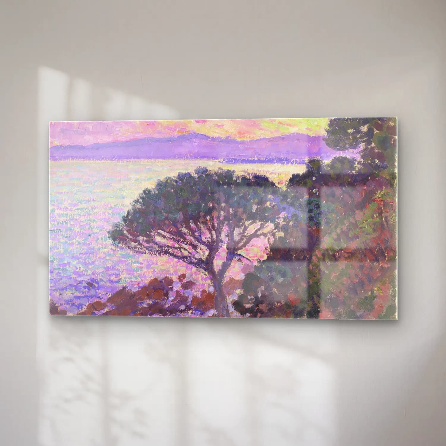 Theo van Rysselberghe – Theo van Rysselberghe - Pine-Tree near the Mediterranean… cam tablo — sağ açıdan görünüm