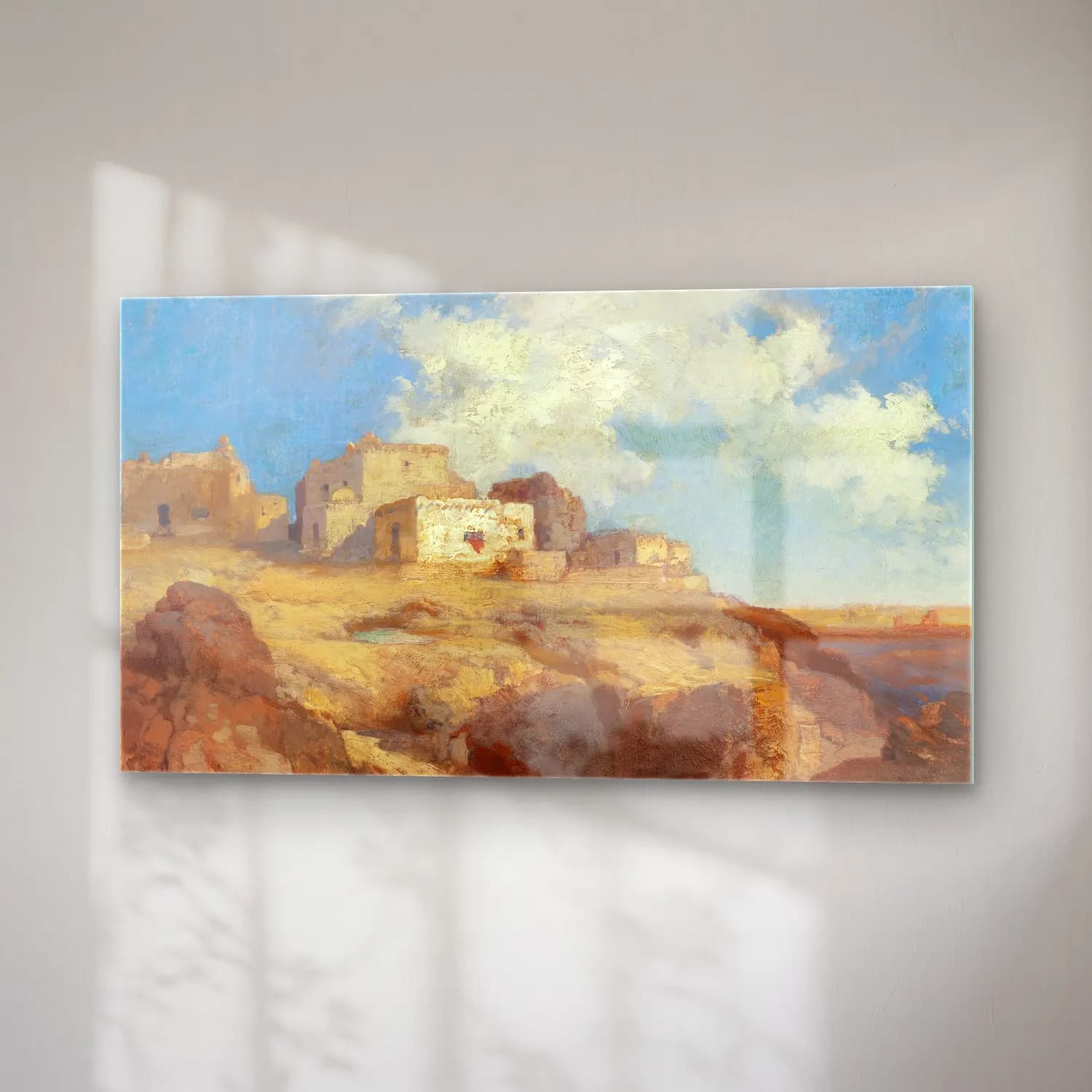 Thomas Moran – A Bit of Acoma, New Mexico cam tablo — sağ açıdan görünüm