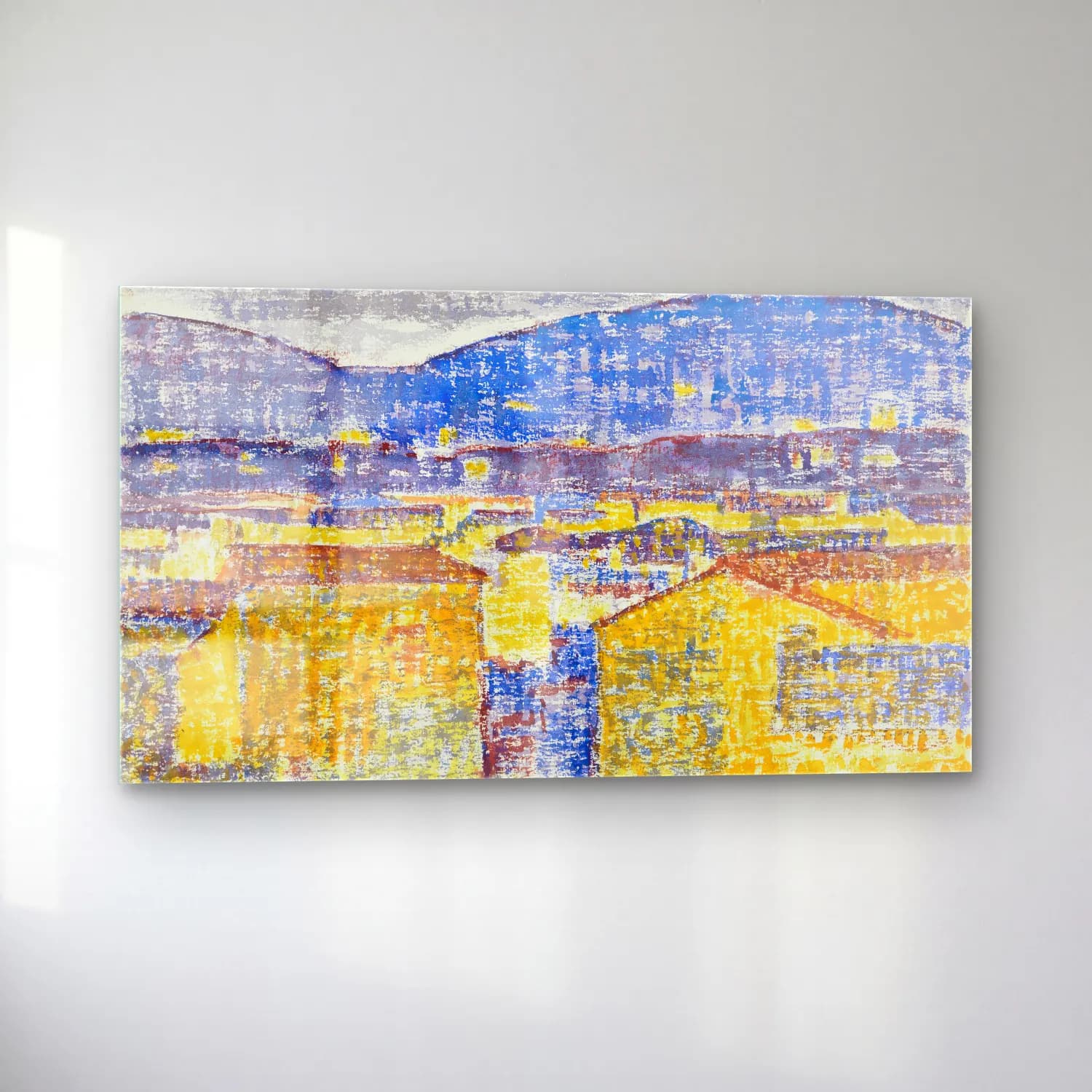 August Babberger – Blick auf Florenz cam tablo — sol açıdan görünüm