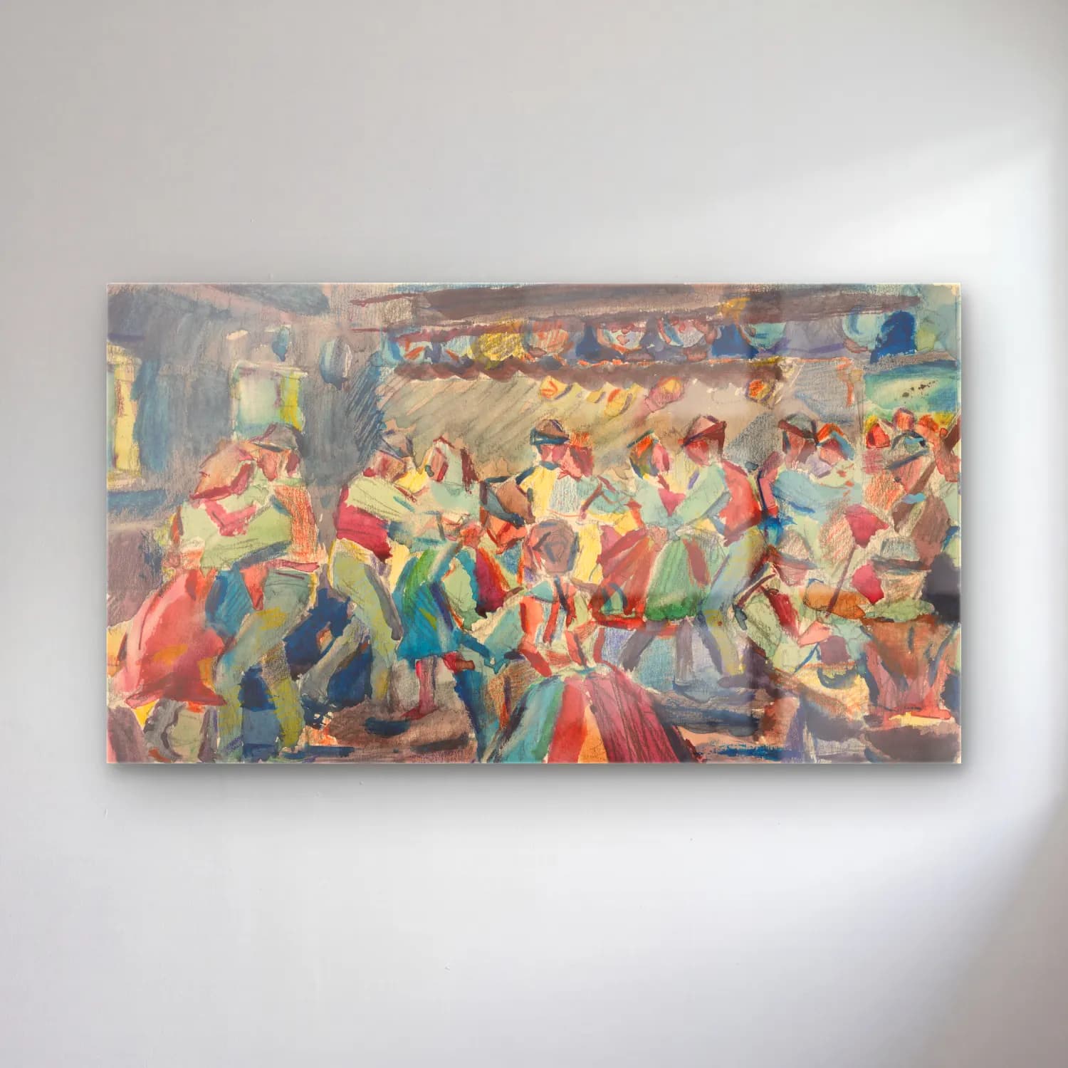 Empresyonist Dansçılar No. 4 cam tablo — Empresyonist Dansçılar No. 4 — empresyonist dansçılar