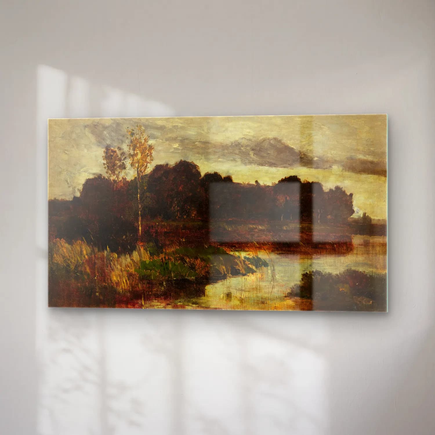 Karl Hagemeister – Märkische Landschaft cam tablo — sağ açıdan görünüm