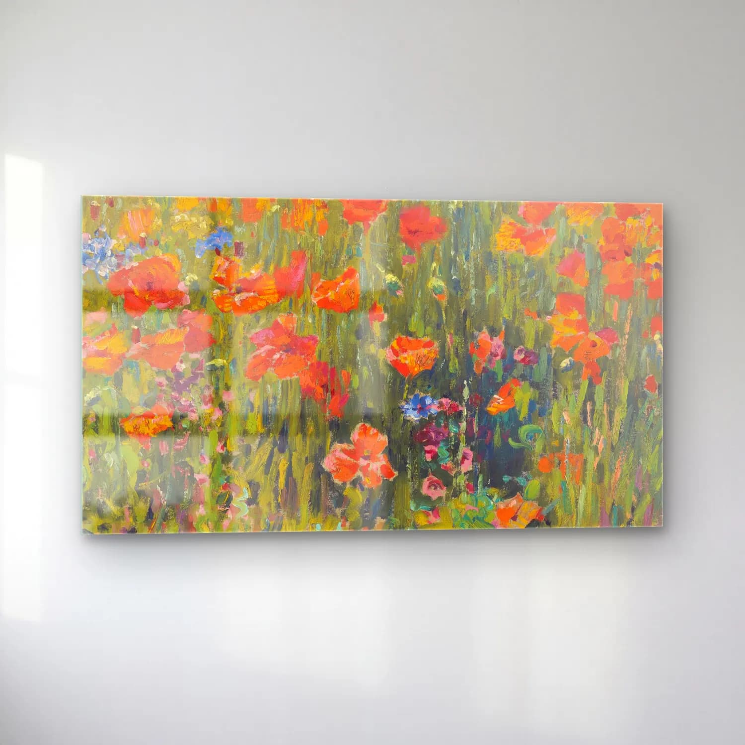 Robert William Vonnoh – Poppies cam tablo — sol açıdan görünüm