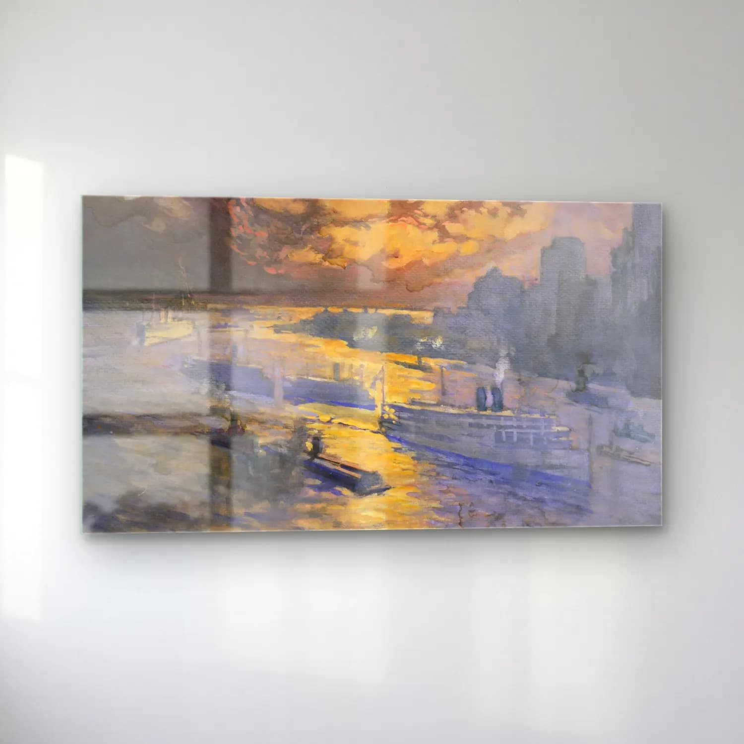 Joseph Pennell – Reflective river cam tablo — sol açıdan görünüm