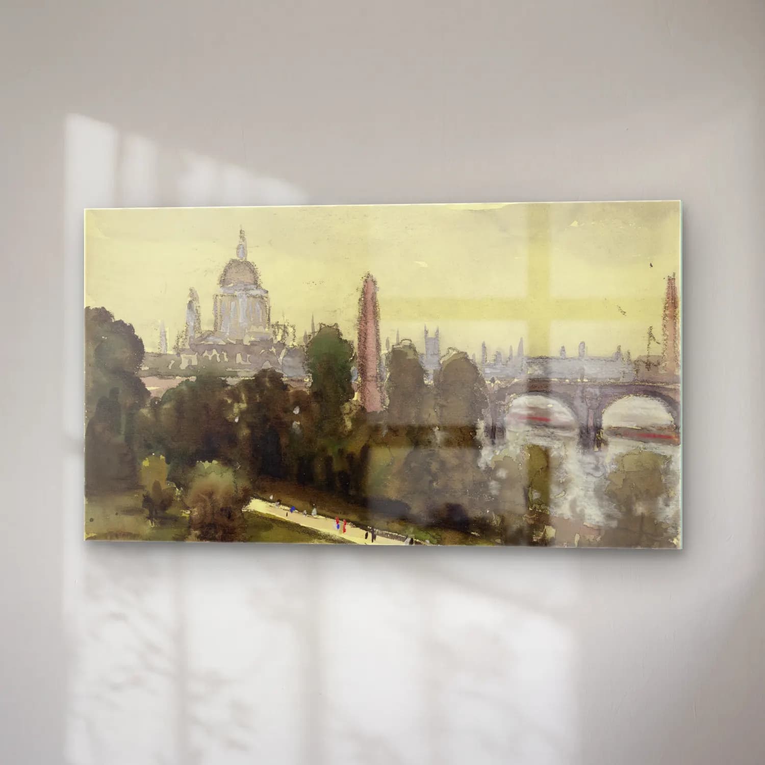 Joseph Pennell – To St. Paul s from my window cam tablo — sağ açıdan görünüm