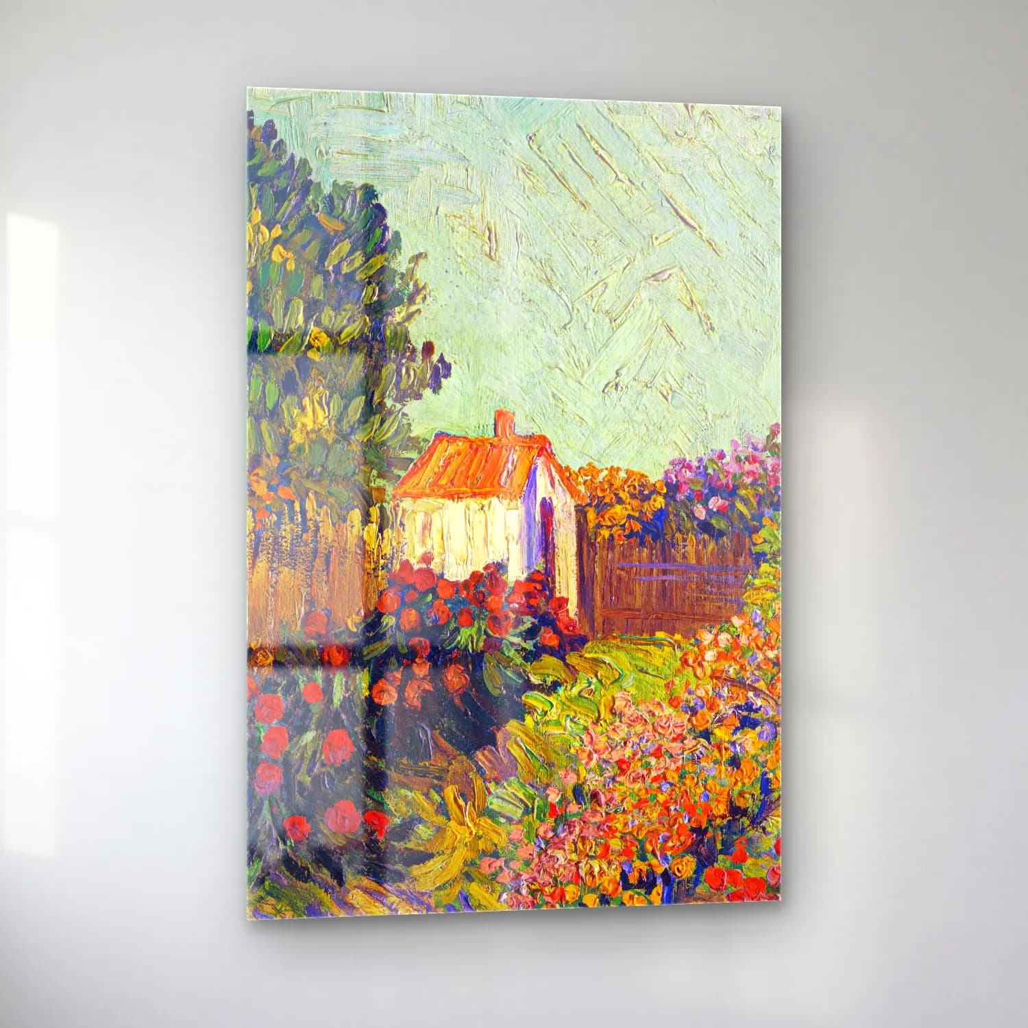 Vincent van Gogh – Landscape cam tablo — sol açıdan görünüm