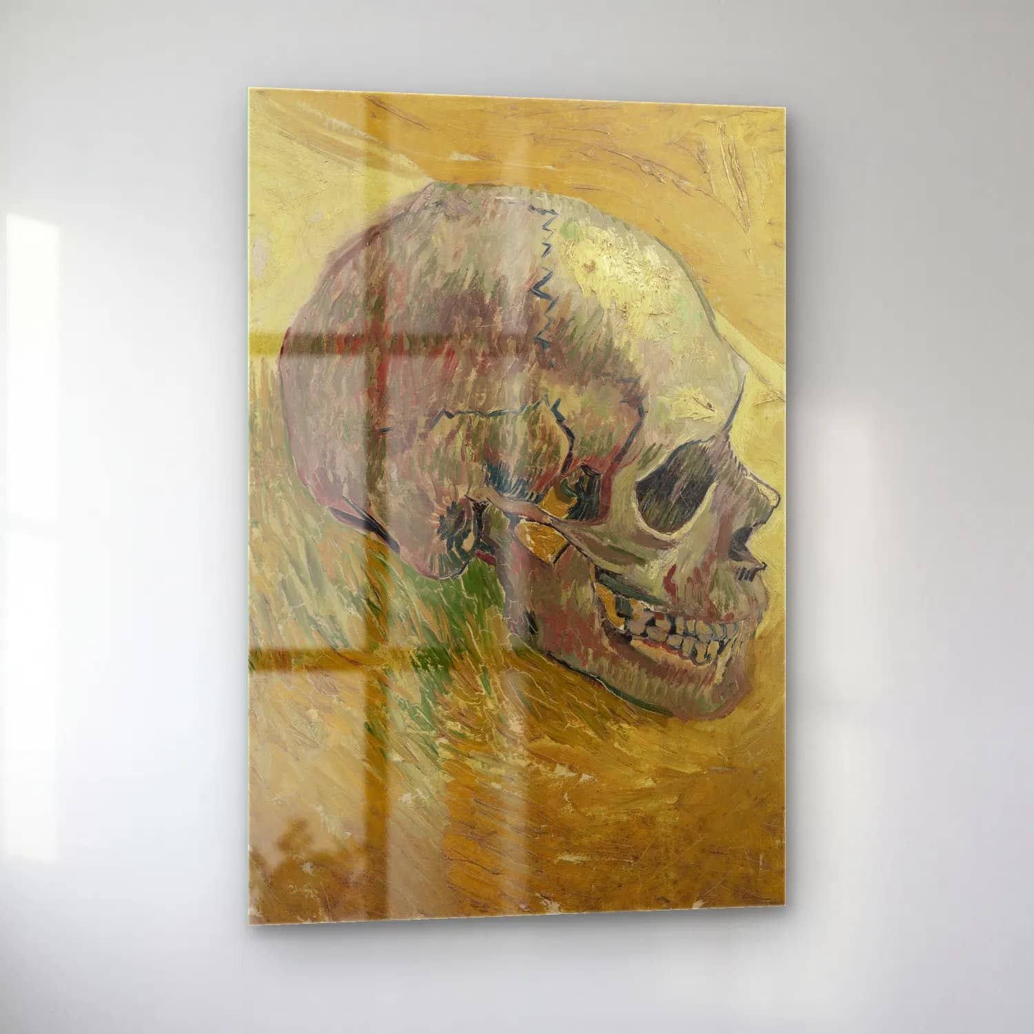Vincent van Gogh – Skull cam tablo — sol açıdan görünüm
