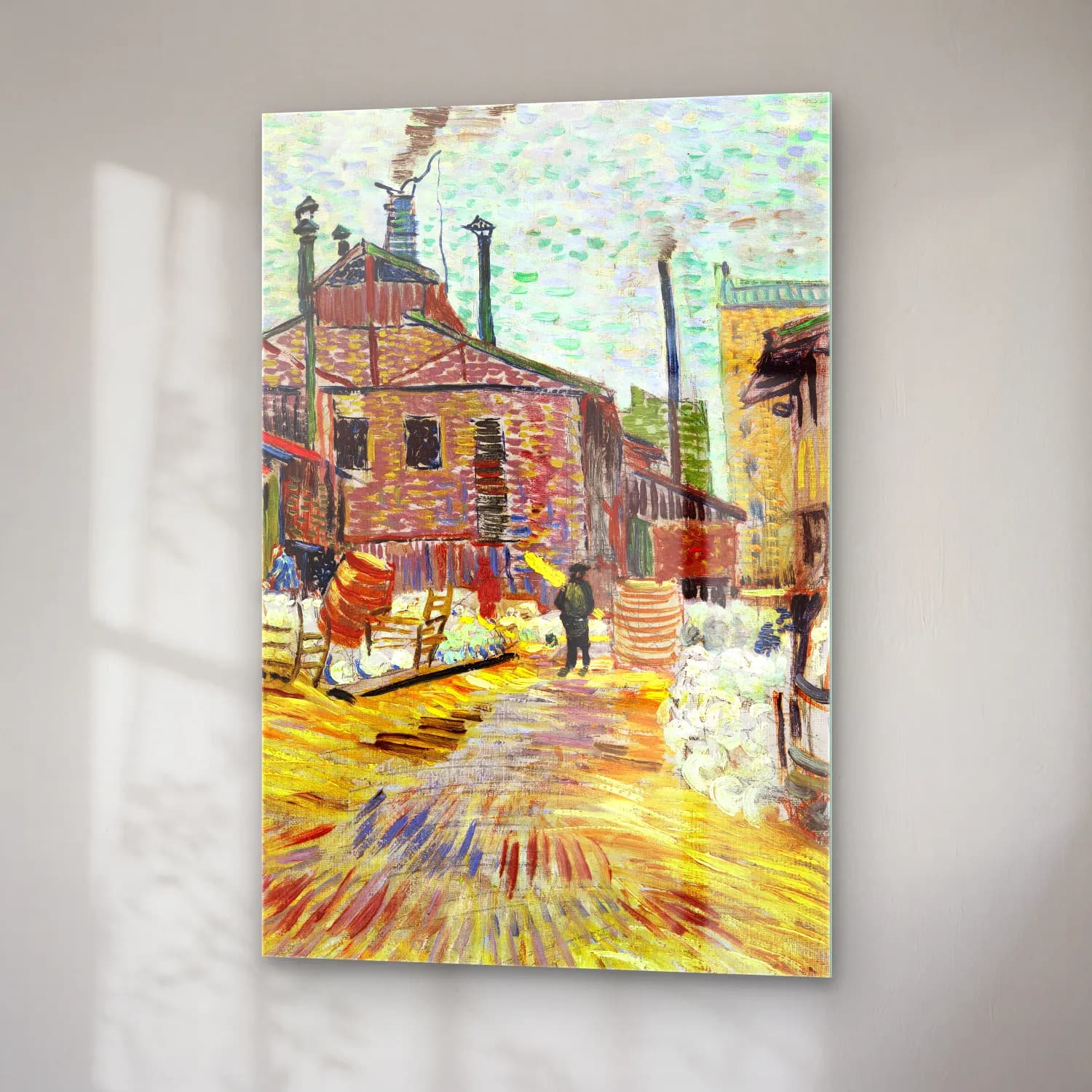 Vincent van Gogh – The Factory cam tablo — sağ açıdan görünüm