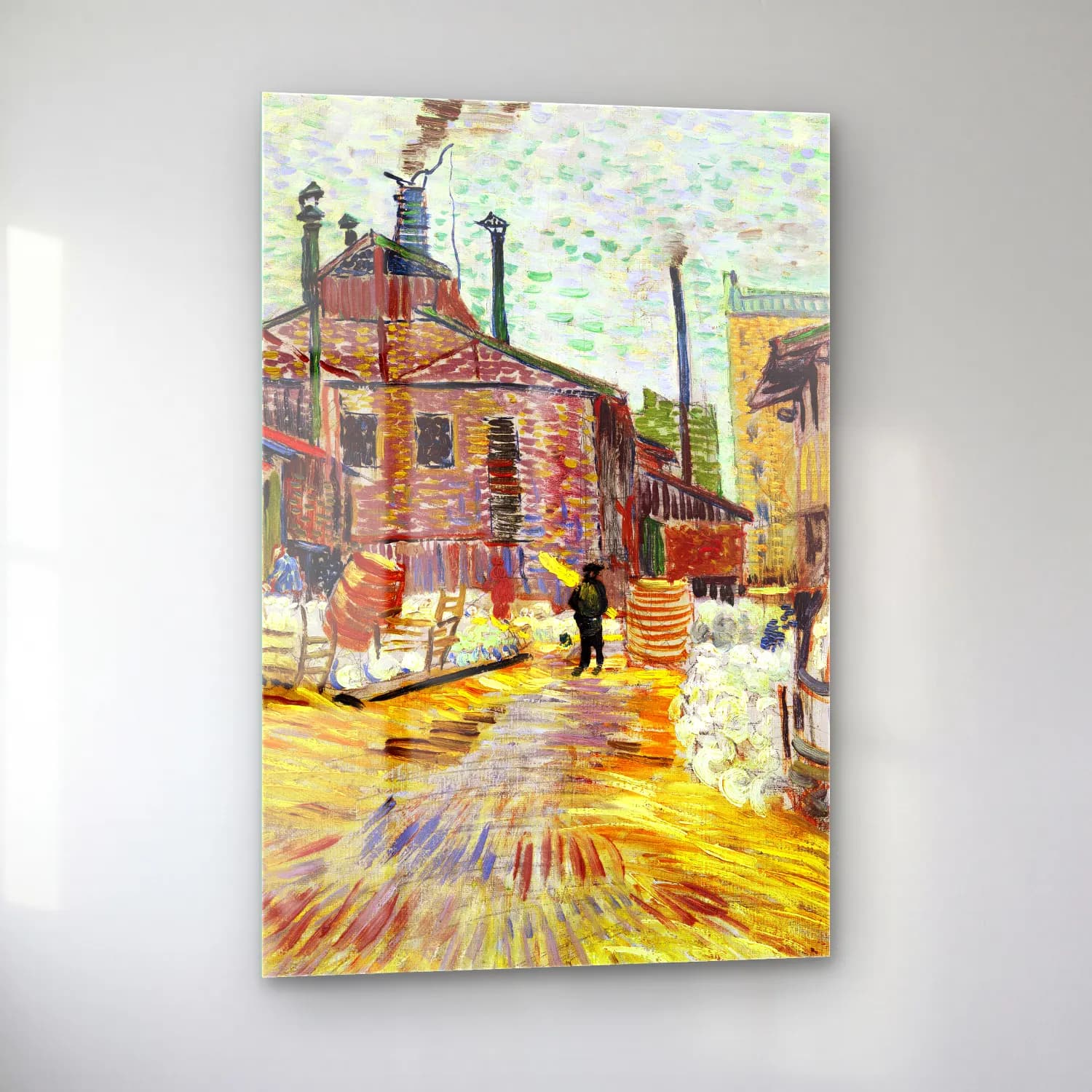 Vincent van Gogh – The Factory cam tablo — sol açıdan görünüm