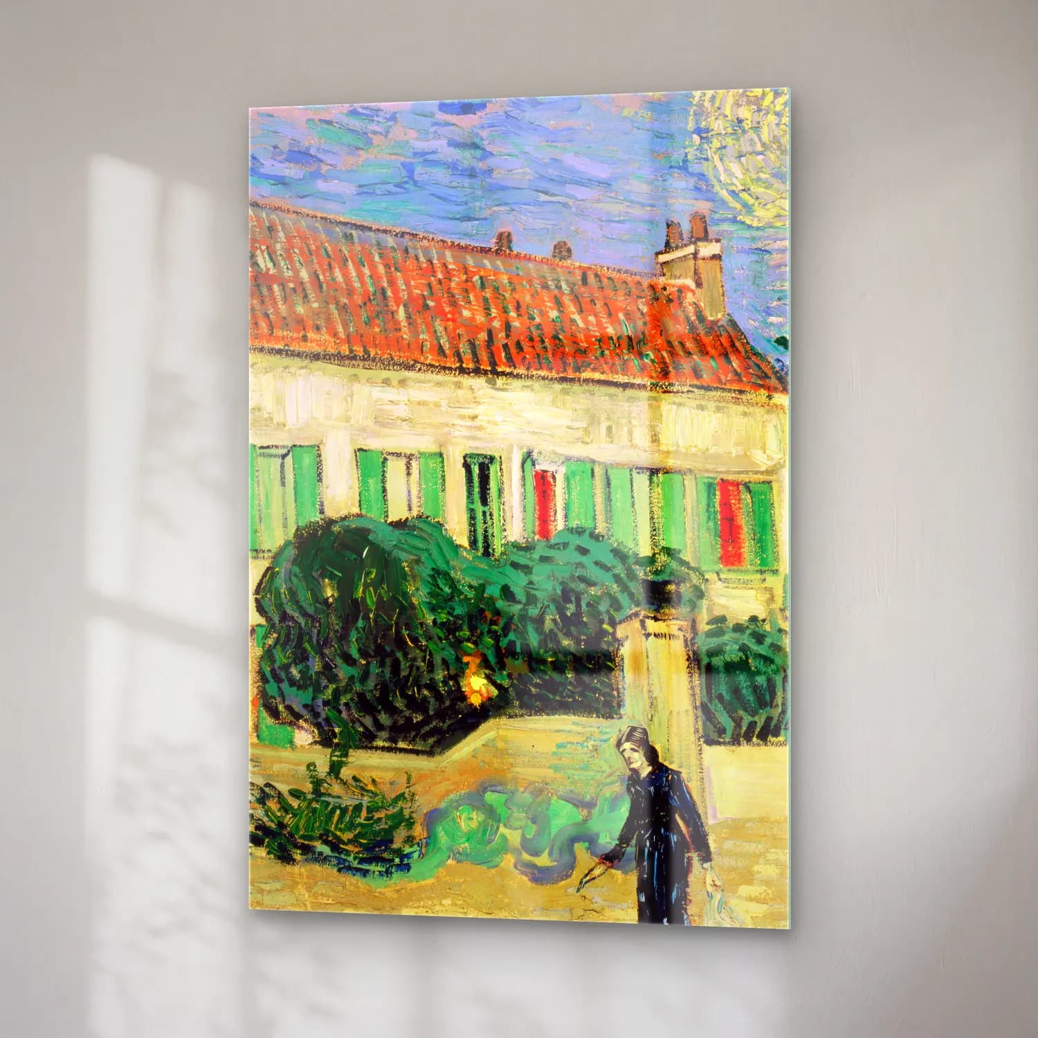 Vincent van Gogh – Whitehousenight cam tablo — sağ açıdan görünüm