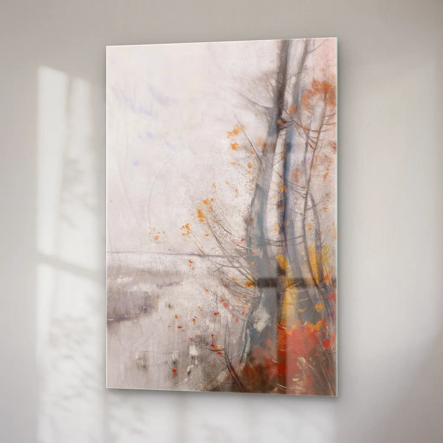 Karl Hagemeister – Märkische Herbstlandschaft (Wentorfgraben) cam tablo — sağ açıdan görünüm
