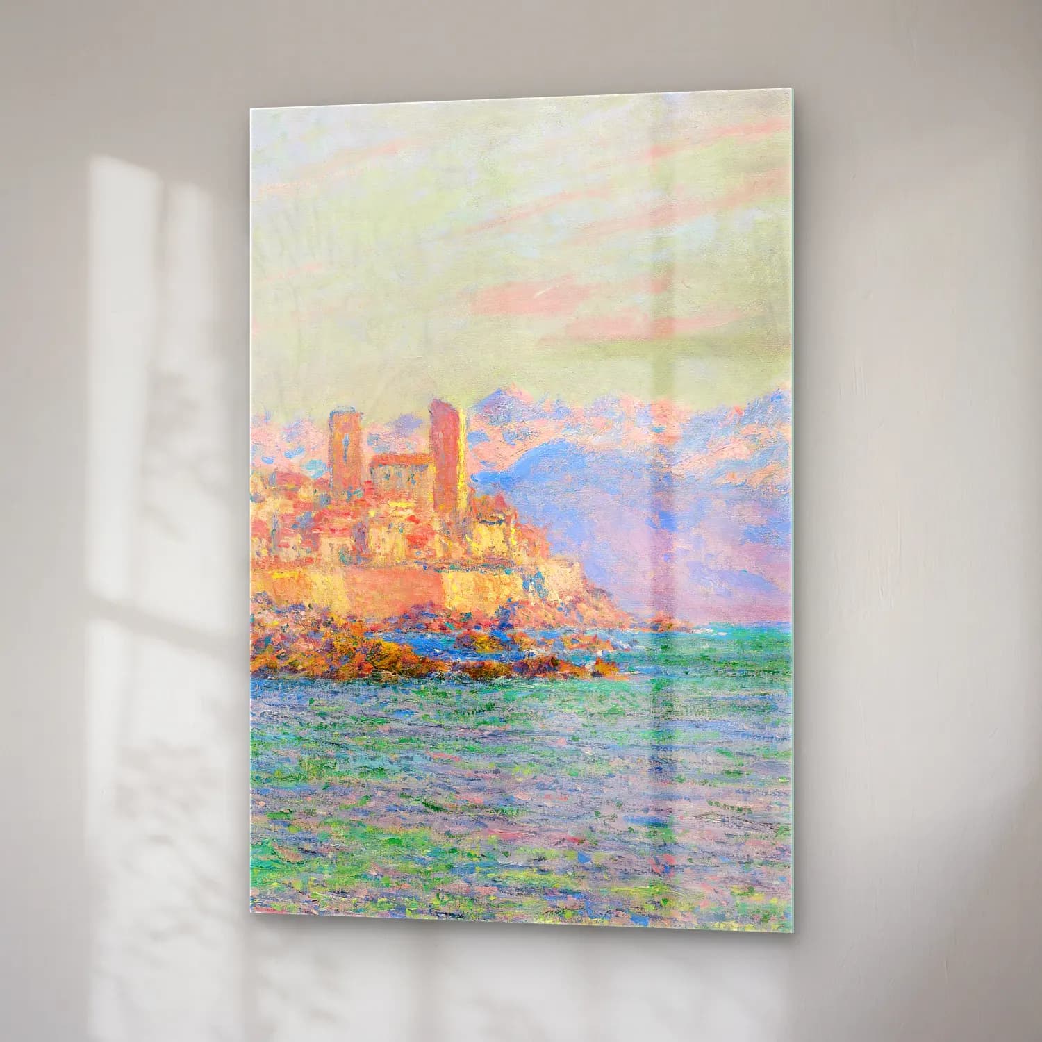 Claude Monet – Antibes, Le Fort cam tablo — sağ açıdan görünüm