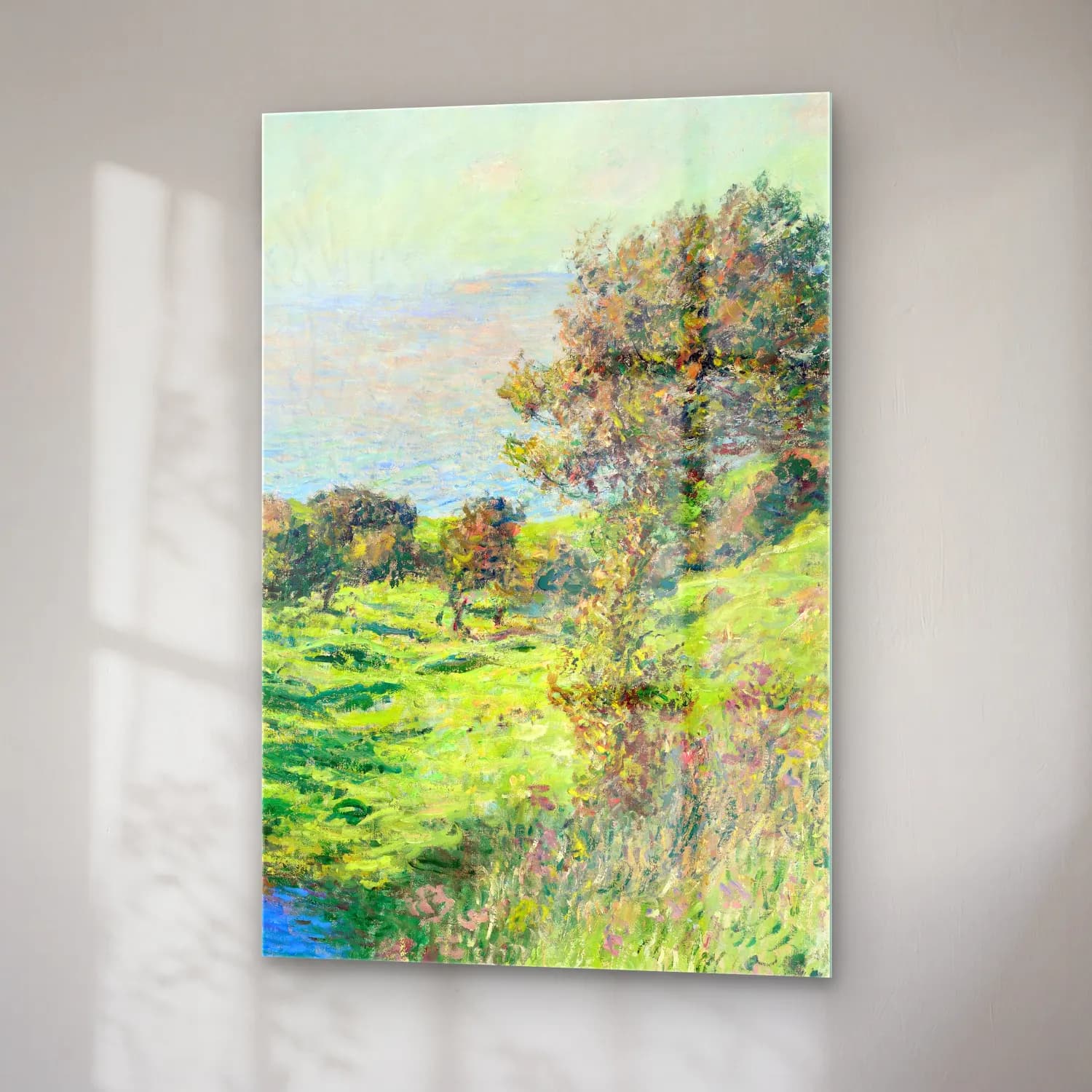 Claude Monet – Coup de vent cam tablo — sağ açıdan görünüm