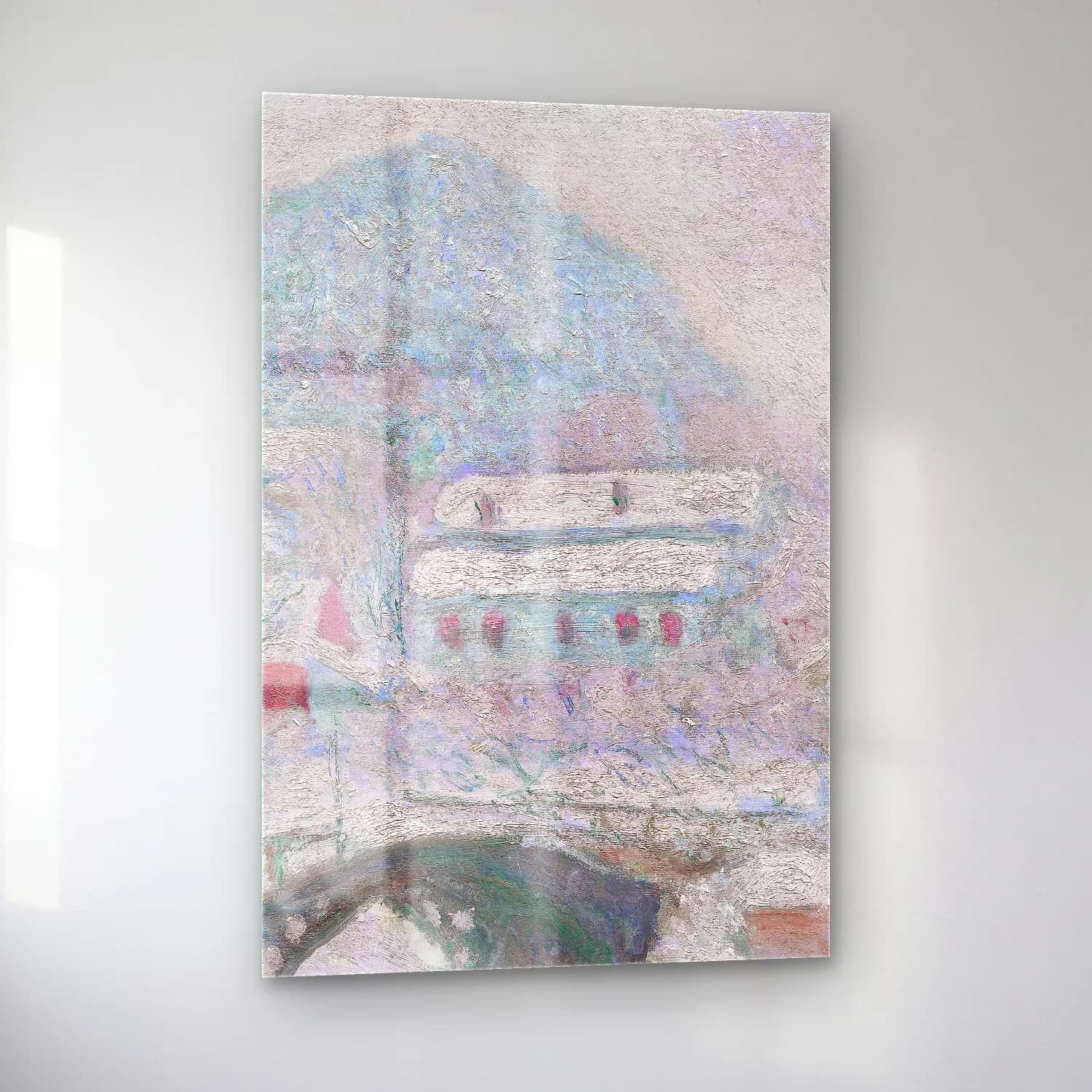 Claude Monet – Sandvika, Norway cam tablo — sol açıdan görünüm
