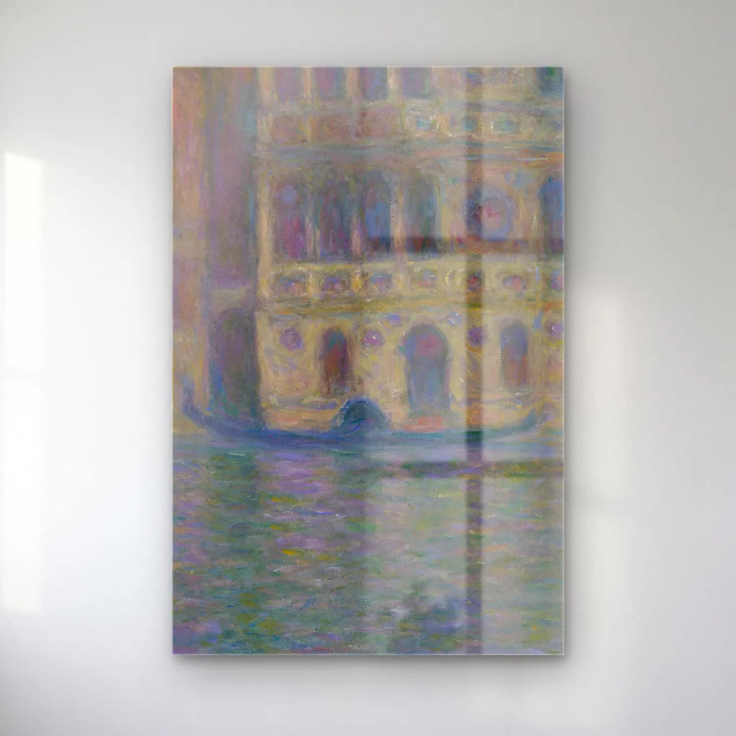 Claude Monet – Venice, Palazzo Dario cam tablo — Claude Monet – Venice, Palazzo Dario — empresyonist venedik kanalları