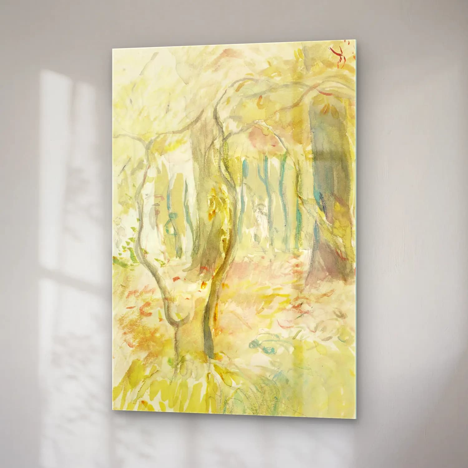 Berthe Morisot – Sous-Bois cam tablo — sağ açıdan görünüm